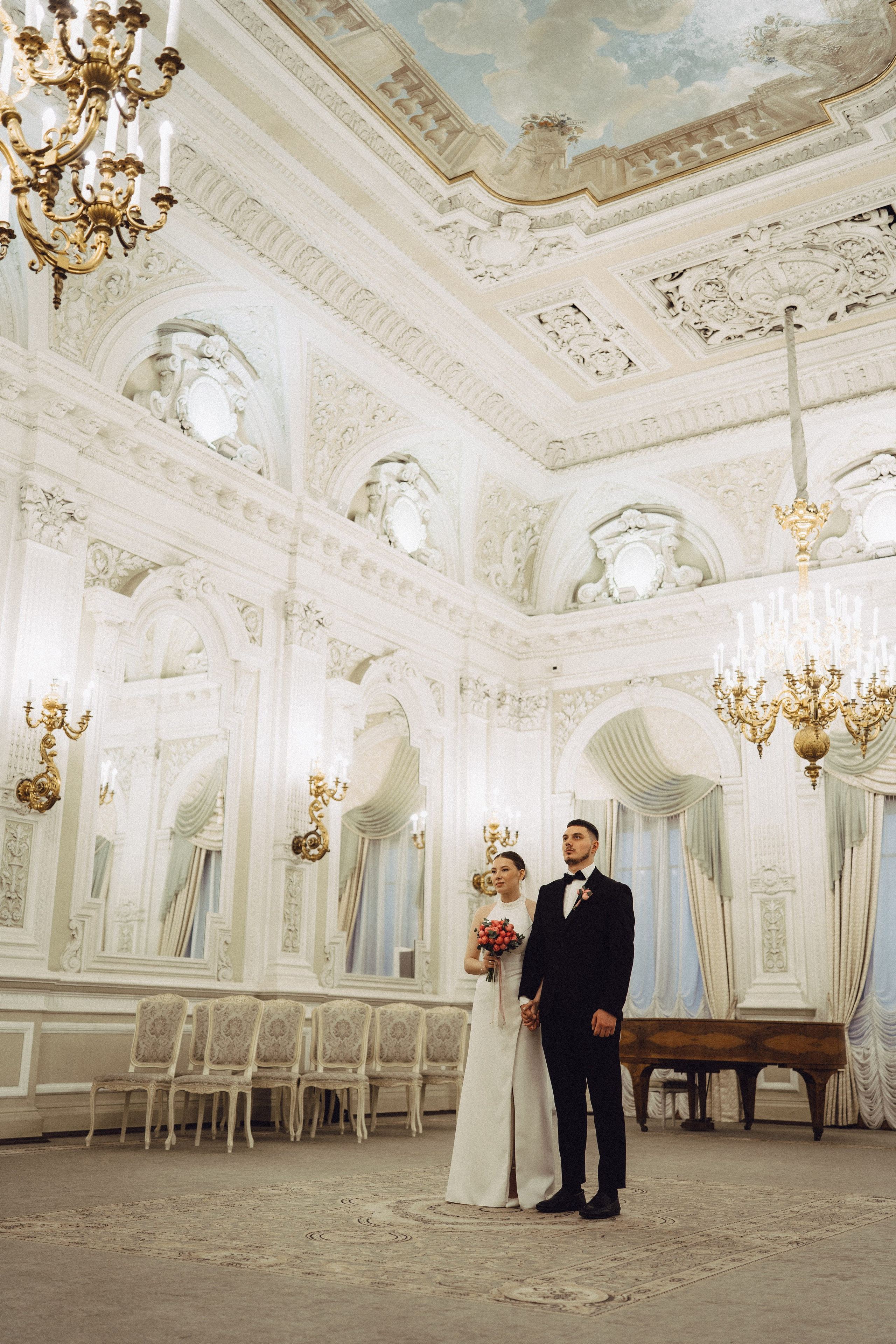 СВАДЕБНАЯ СЬЕМКА В ПЕВОМ ДВОРЦЕ БРАКОСОЧЕТАНИЯ. Профессиональный фотограф, Санкт-Петербург — Виктория Богомолова