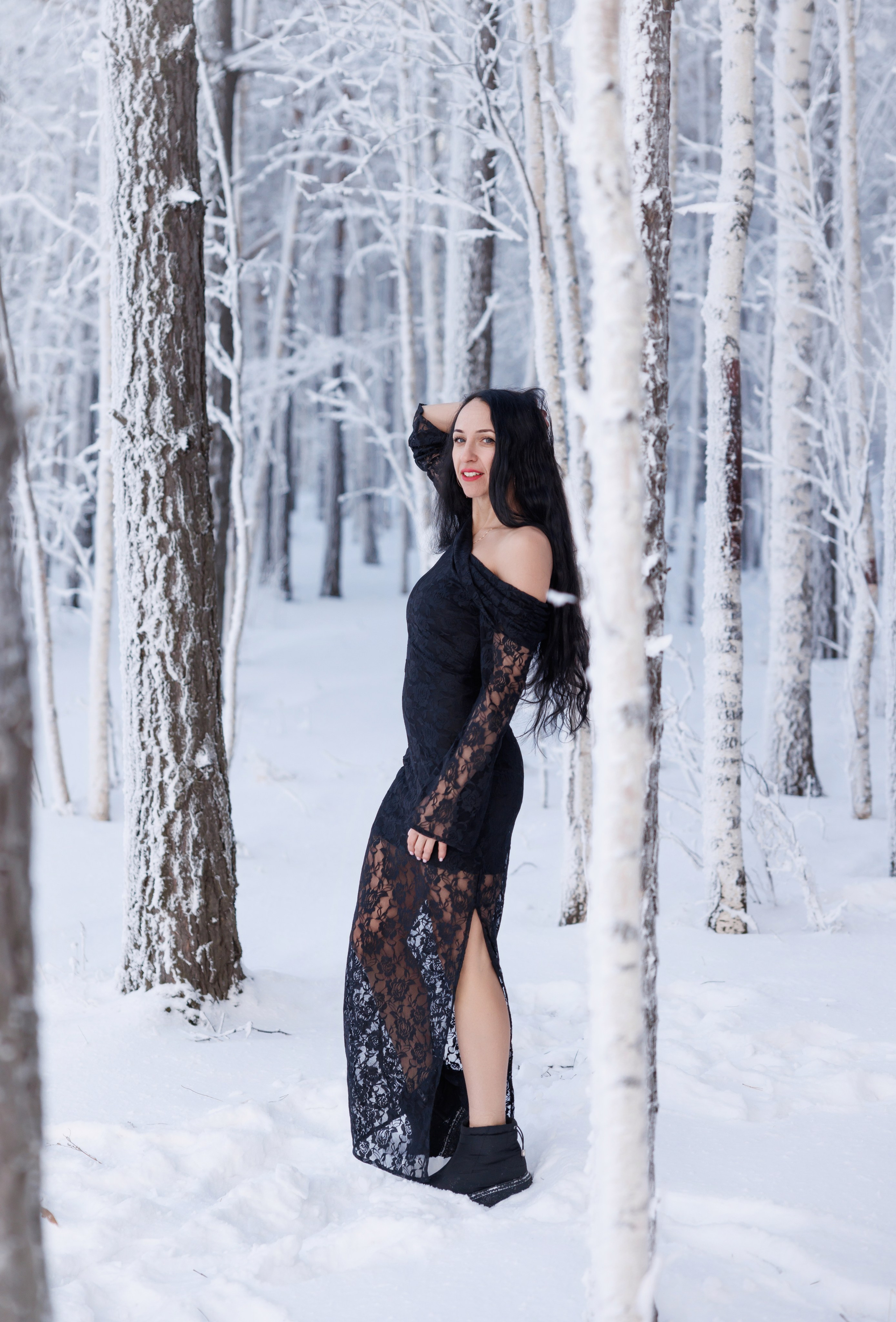 Татьяна Зимняя Сказка в Дивногорске. Фотограф в Красноярске Евдокимова Анастасия