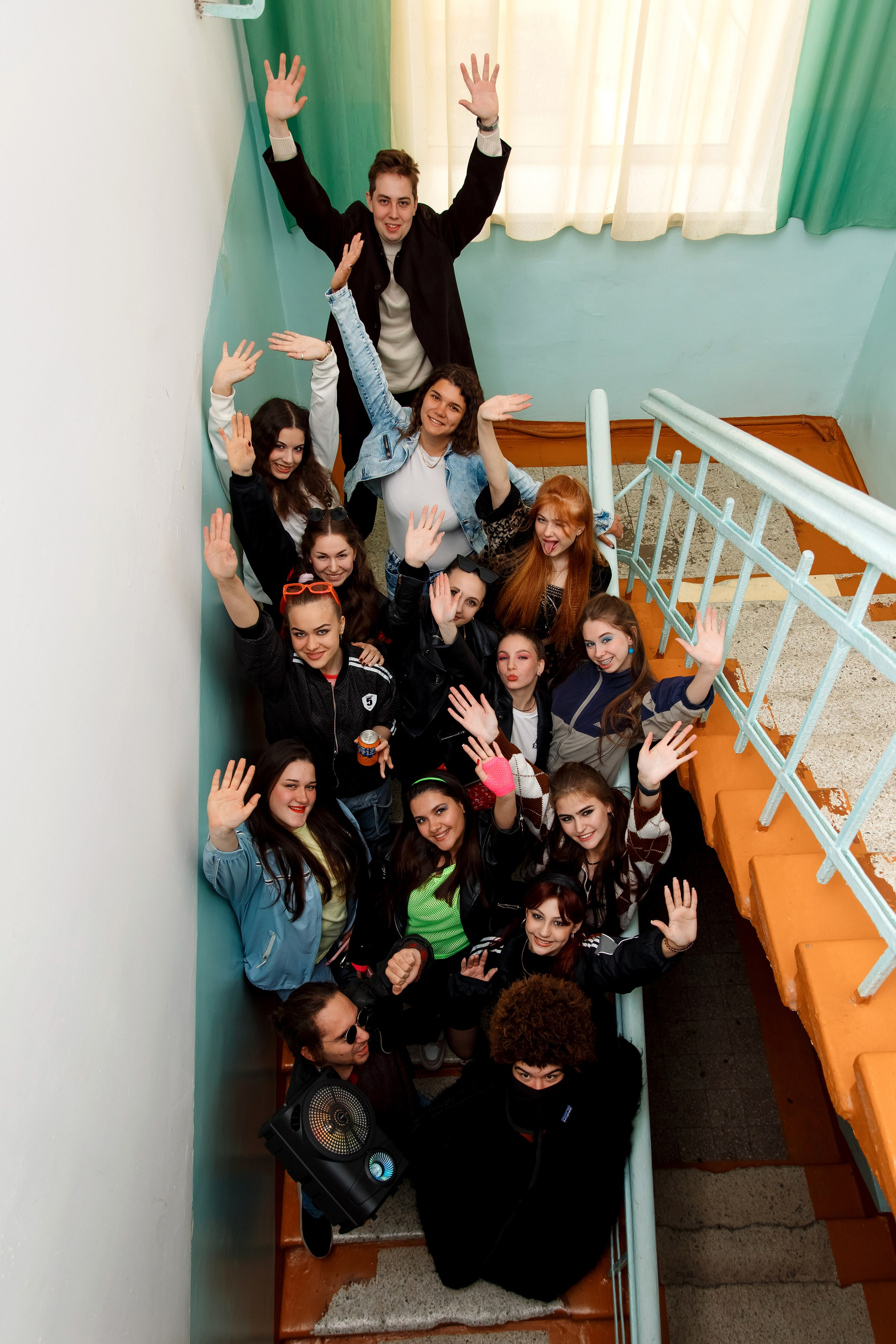 11 класс день не послушания в школе. Фотограф Любовь Корниенко, Примоский край