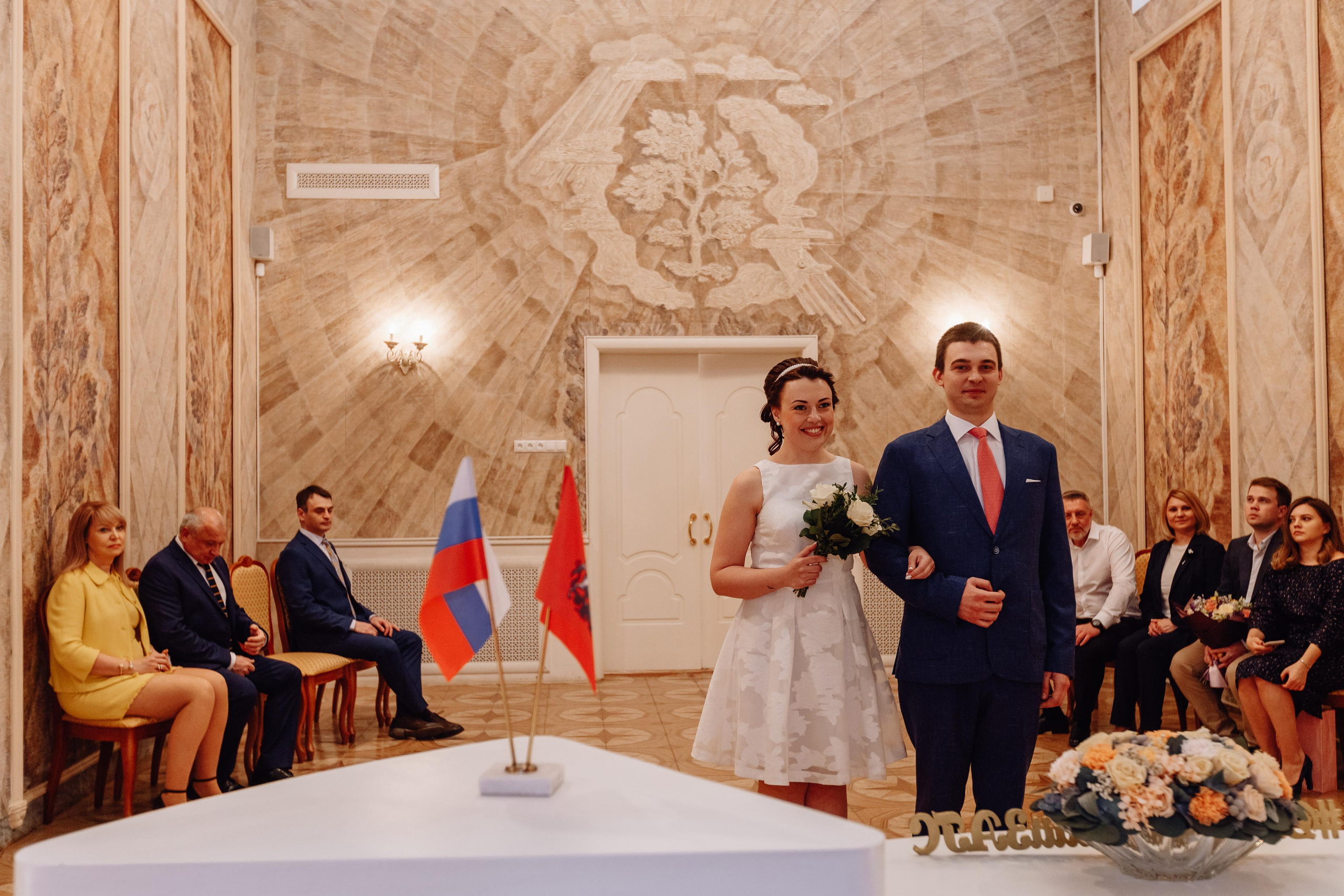 Екатерина + Артём регистрация в Дмитровском ЗАГСе. Антон Ляпунов фотограф Вашего события в Москве