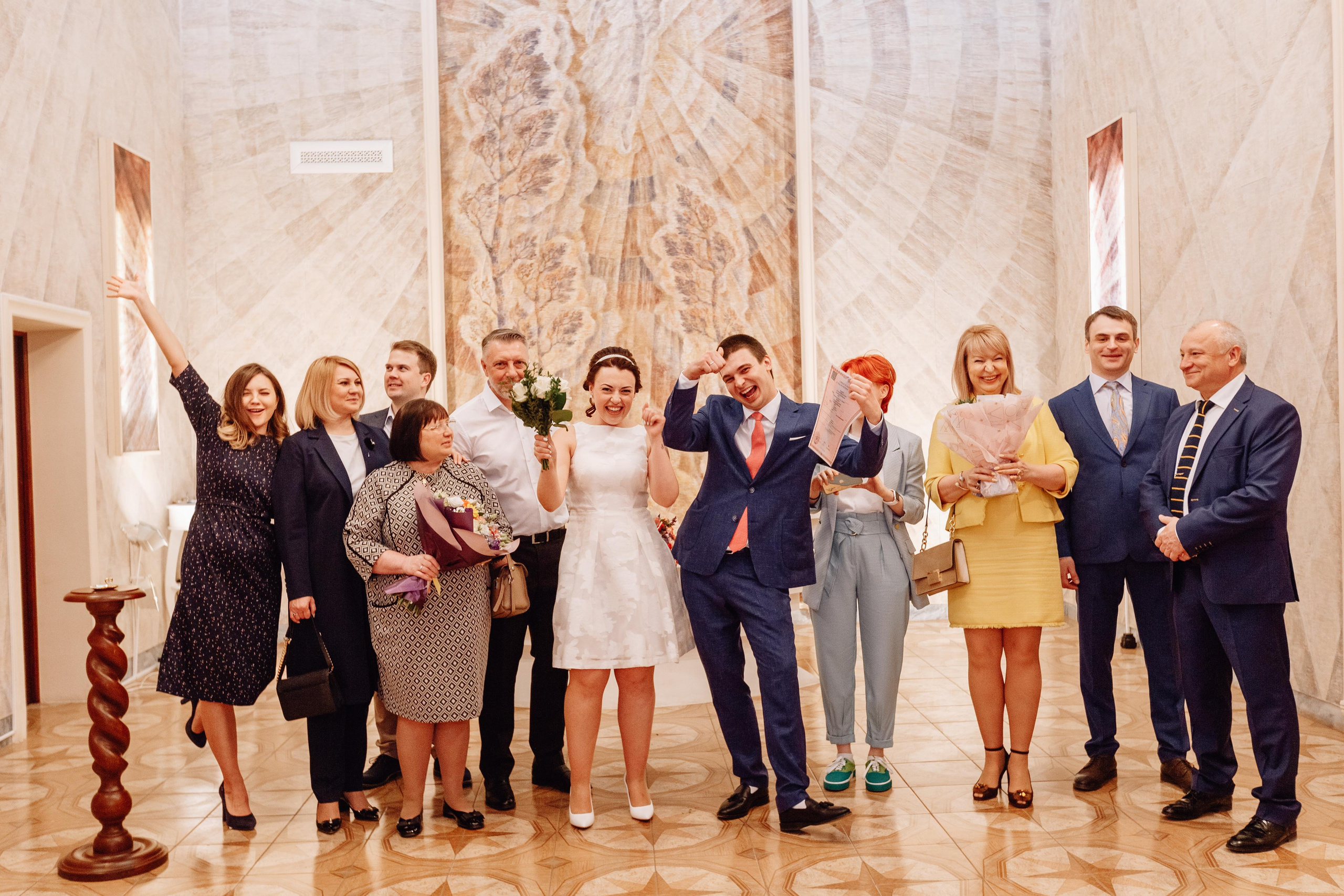 Екатерина + Артём регистрация в Дмитровском ЗАГСе. Антон Ляпунов фотограф Вашего события в Москве