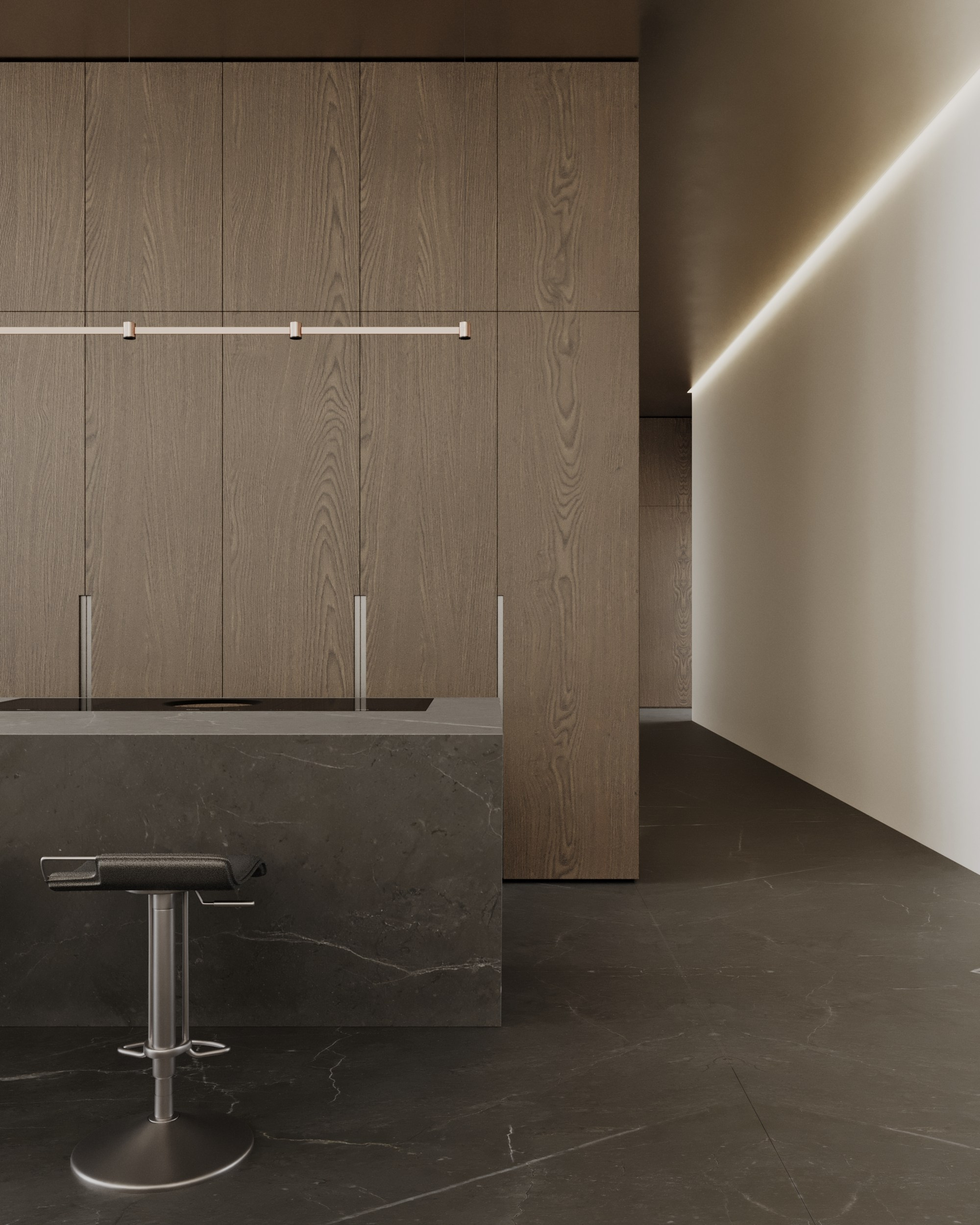 RIVER HOUSE /3000 sq m /24' (in progress). Интерьерное ателье numéro а