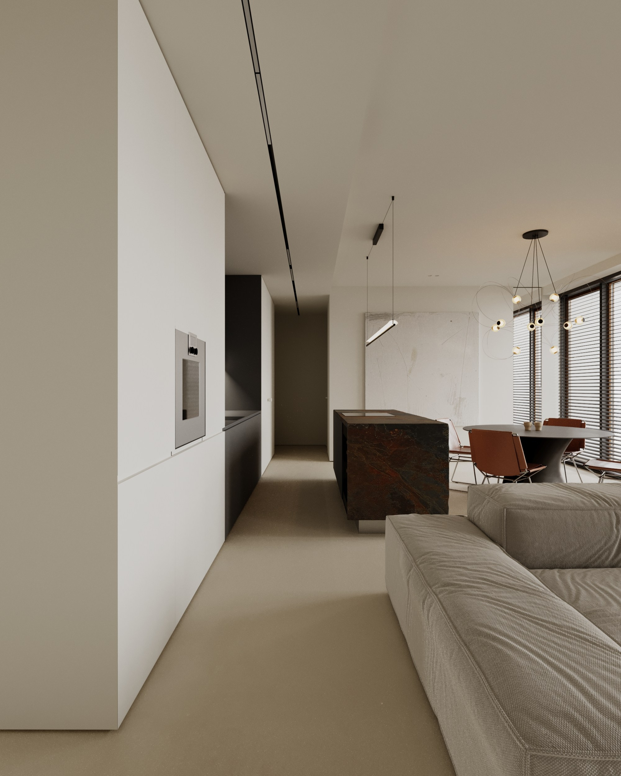 GOR'KY PARK /89 sq m /24'. Интерьерное ателье numéro а
