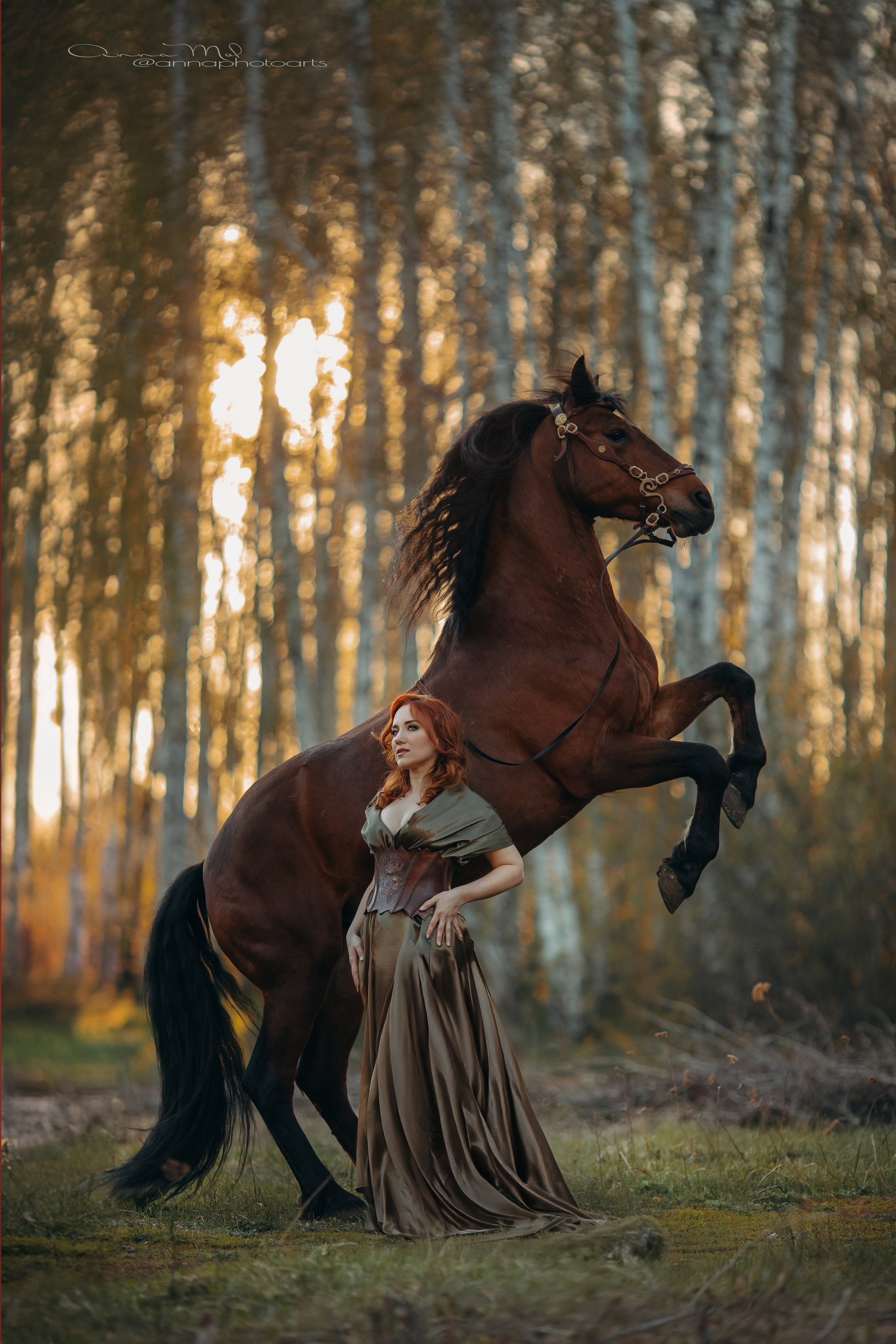 Яна и Талисман. Анна Молчанова конный фотограф в Тюмени | фотосессии с лошадьми Тюмень