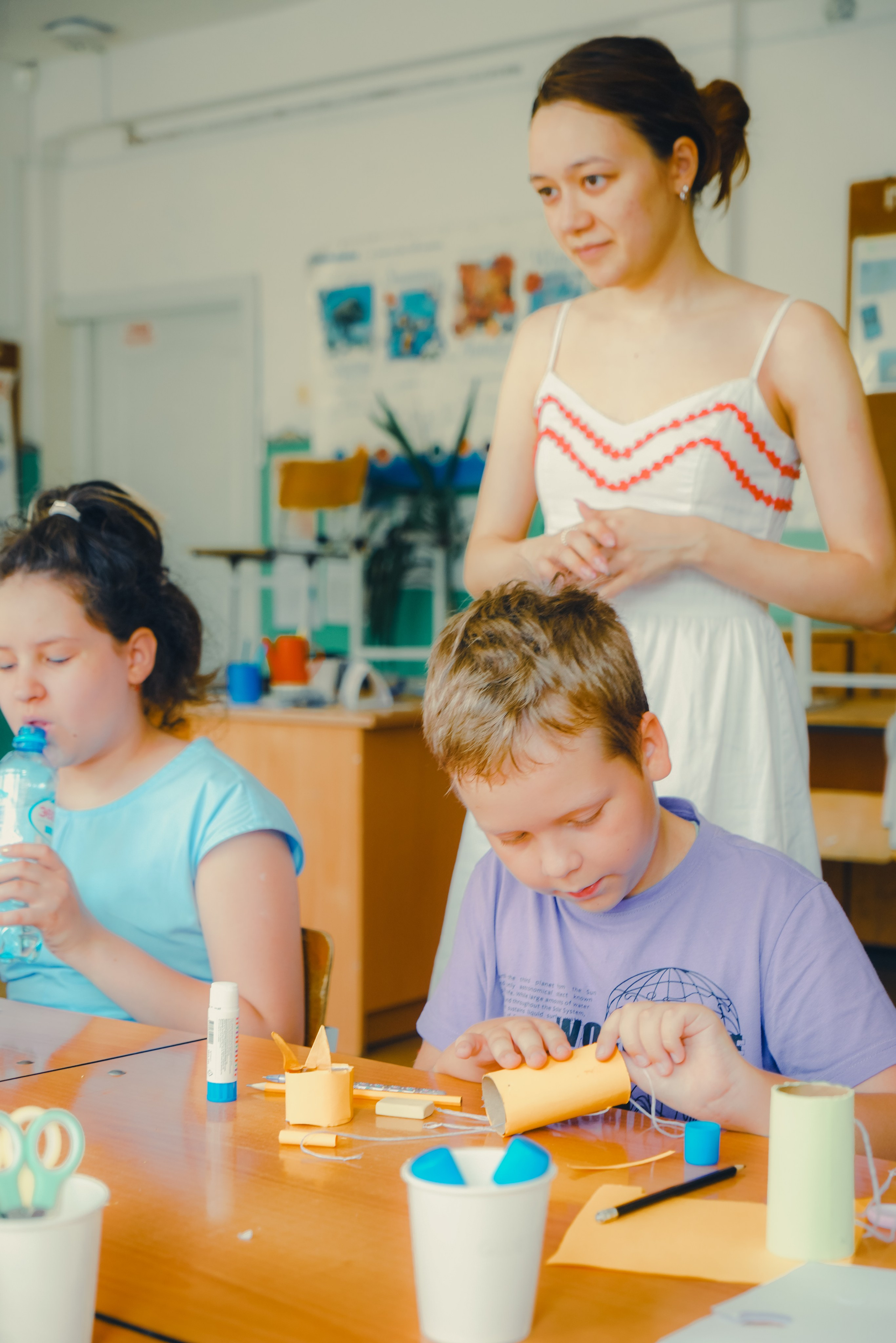 Английский лагерь в школе, Июнь 2024