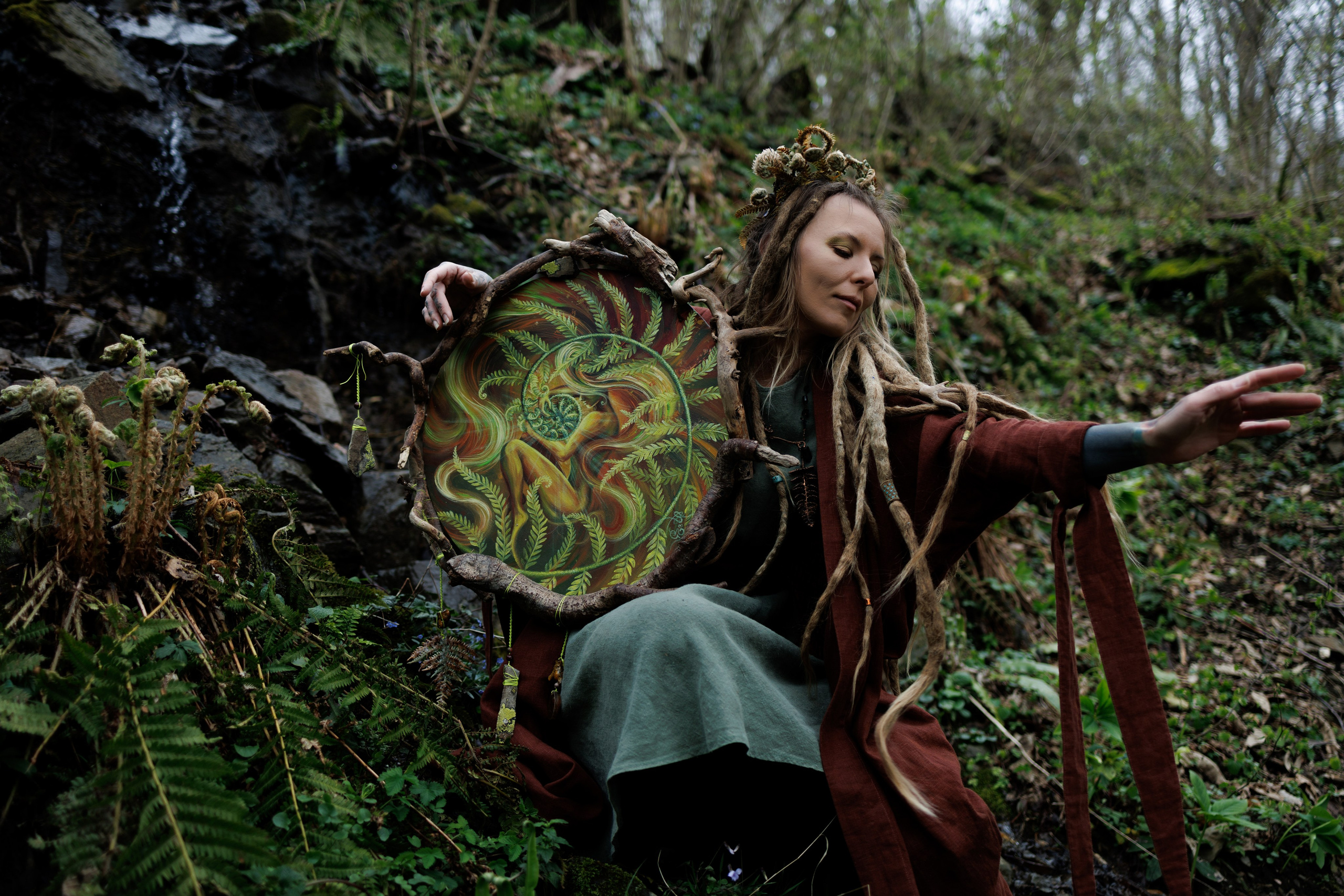 Индивидуальная фотосессия для художницы Вероники Самариной