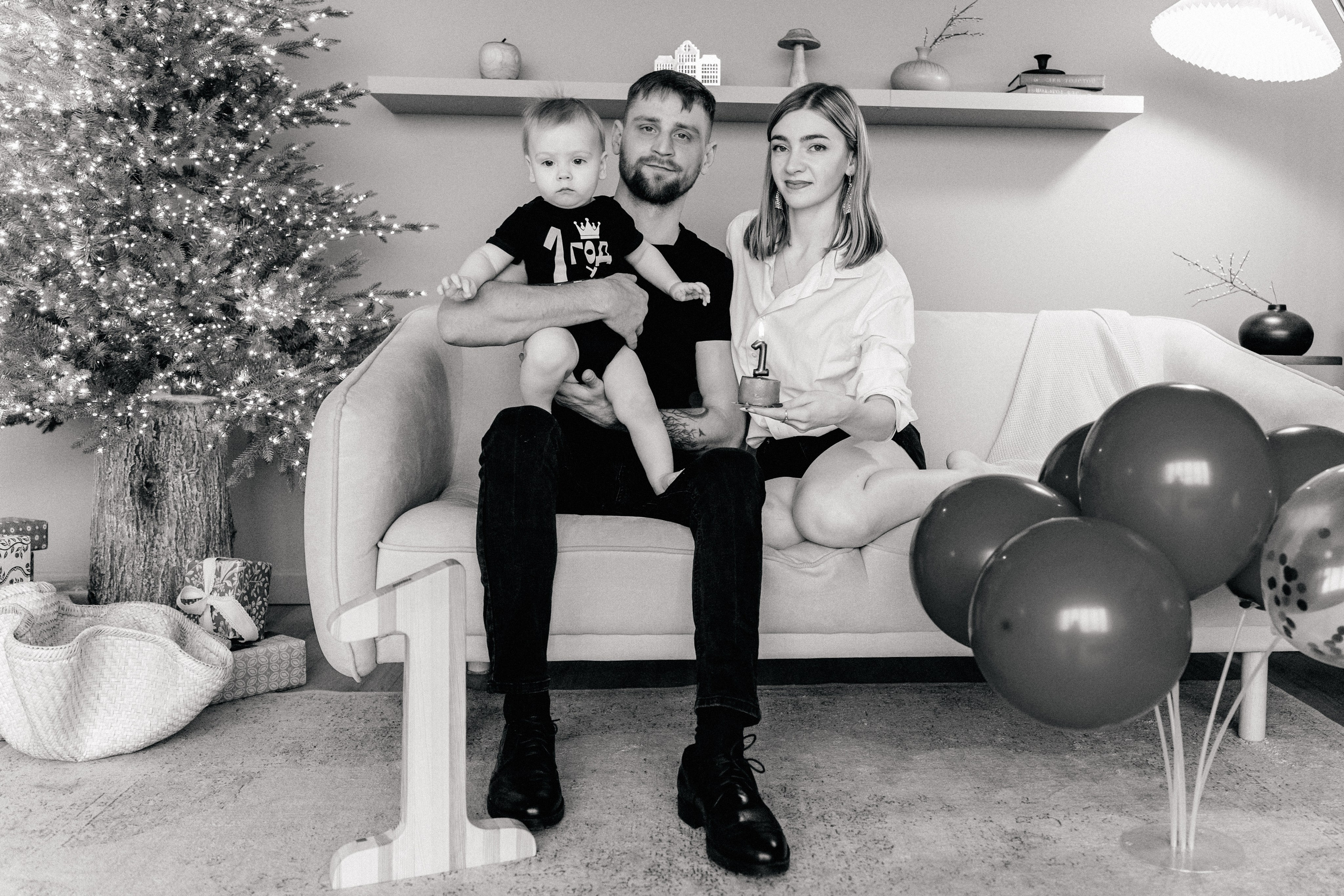 Наш сладкий малютка отметил годик. Ваш семейный фотограф в Минске — Вика Трегубова