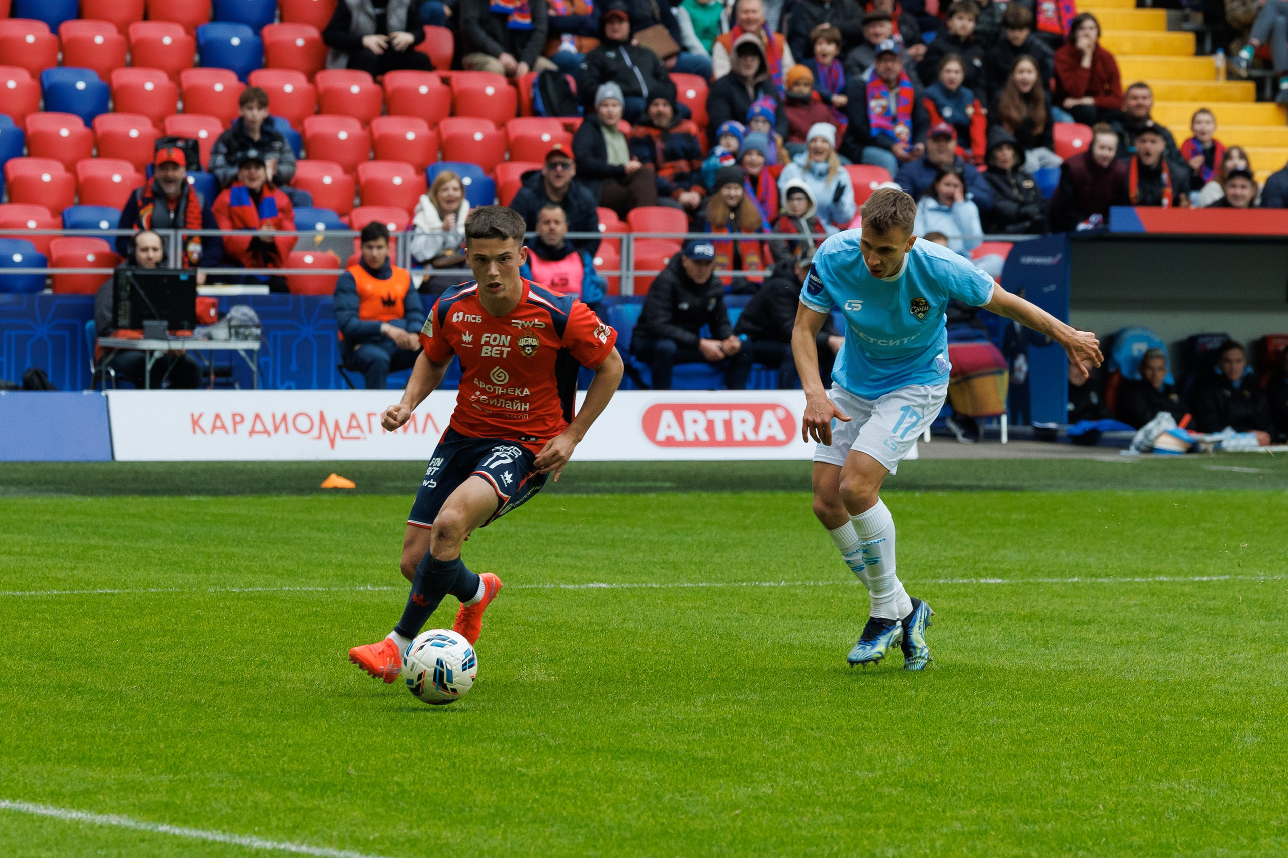 Футбол. ЦСКА — Сочи