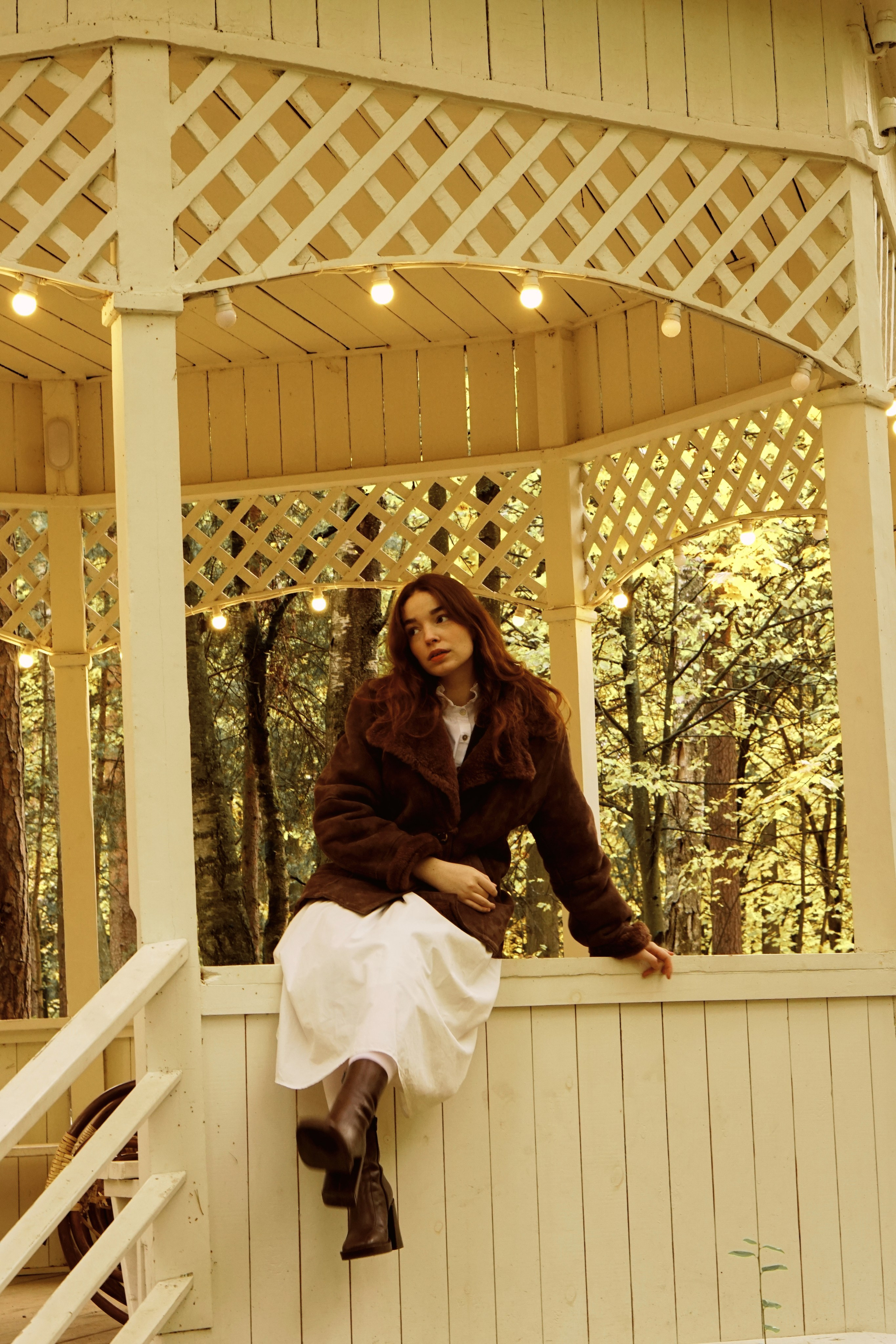 Лиза — Переделкино осеннее. Фотограф Москва — Полина Робин