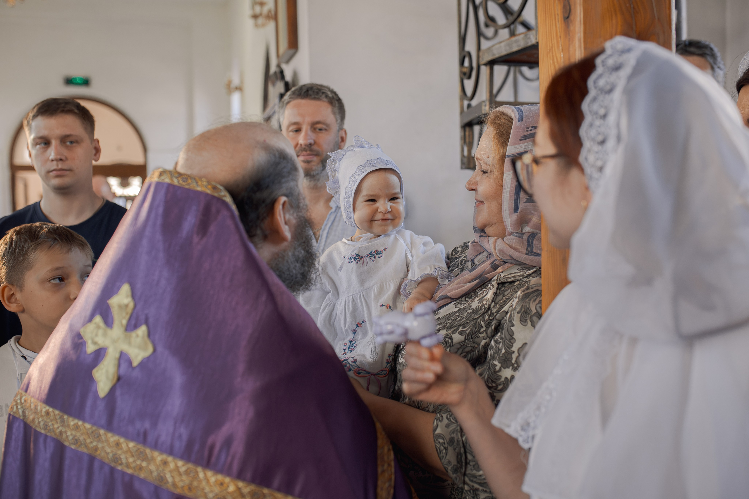 Крещение Вироники. Фотограф на Крещение и Венчание в Ташкенте