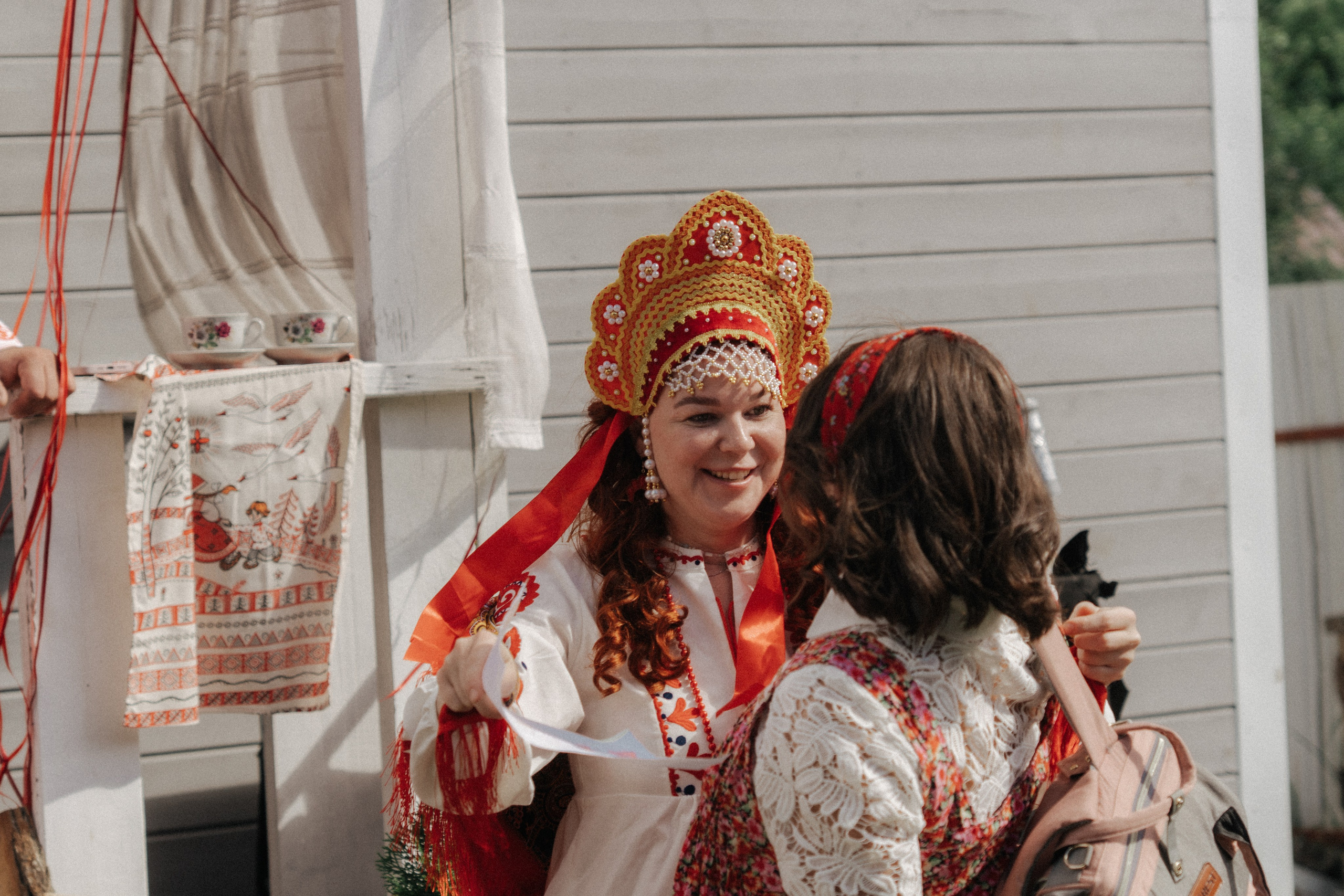 День Рождения в русском стиле. Alenasokolowa.ru