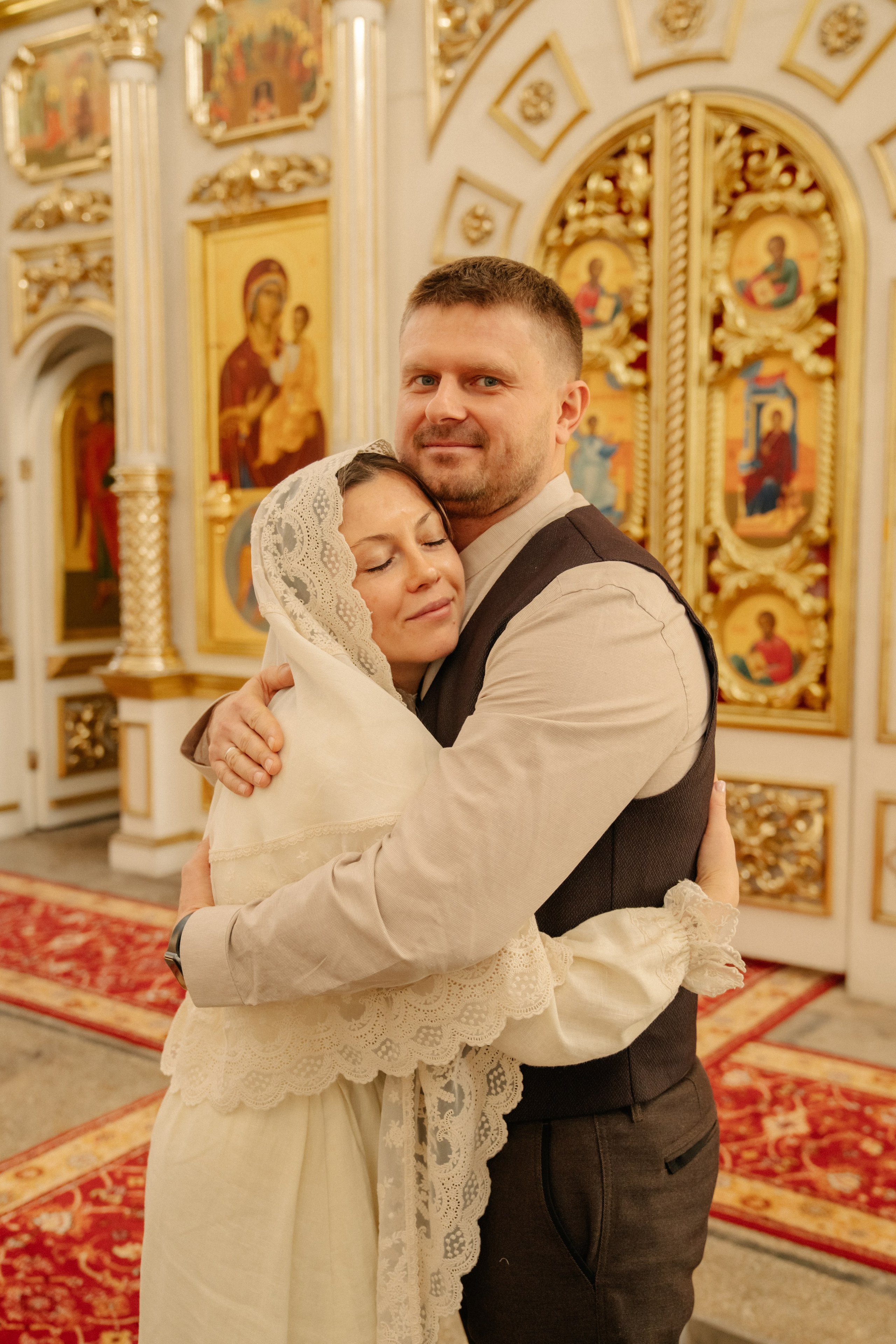Венчание Олега и Елены. Семейный и детский фотограф Москва Дарья Бугра