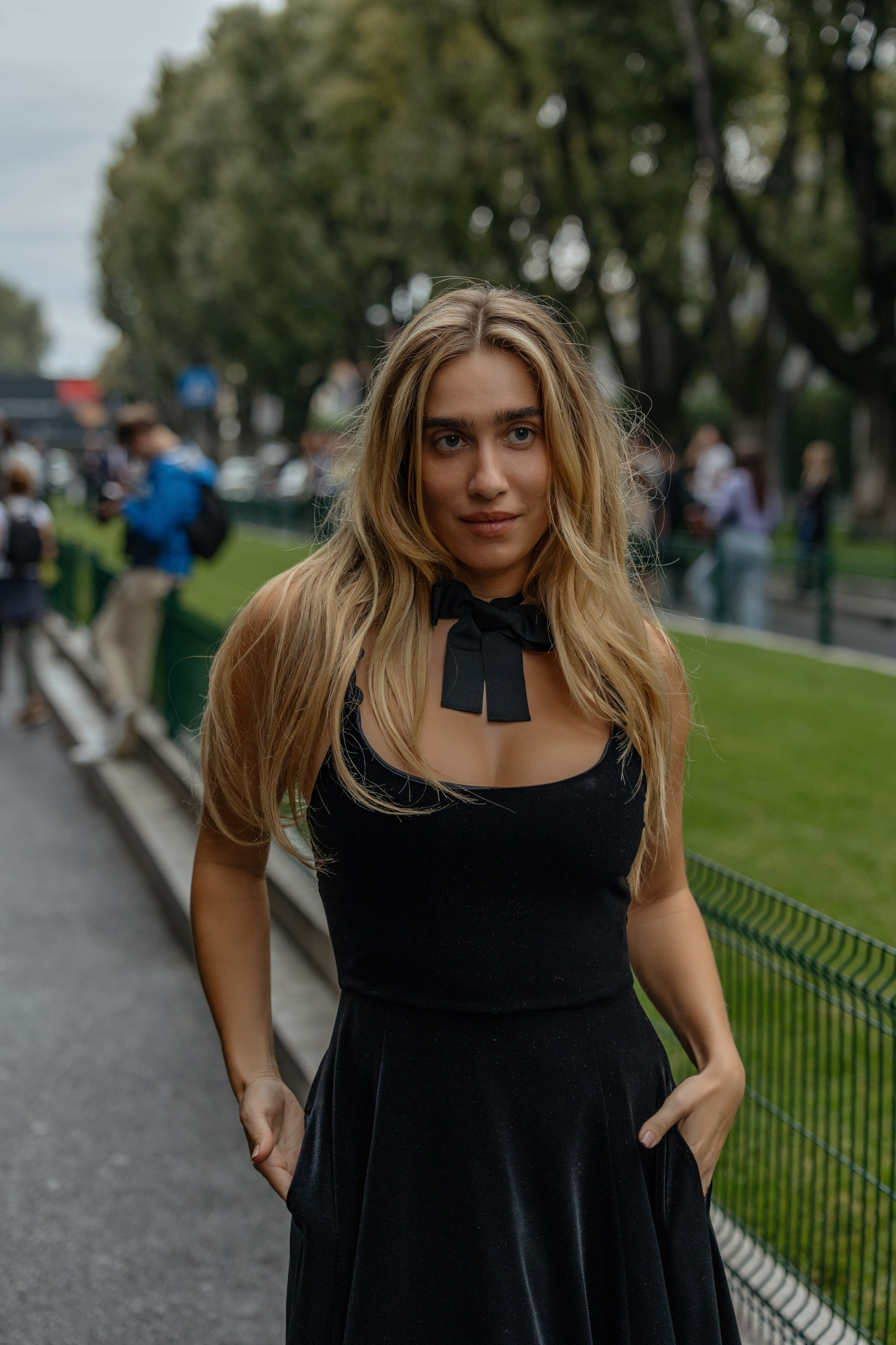 MFW SPRING/SUMMER 2024 EMPORIO ARMANI. Photographer in Milan Ivan Goncharov