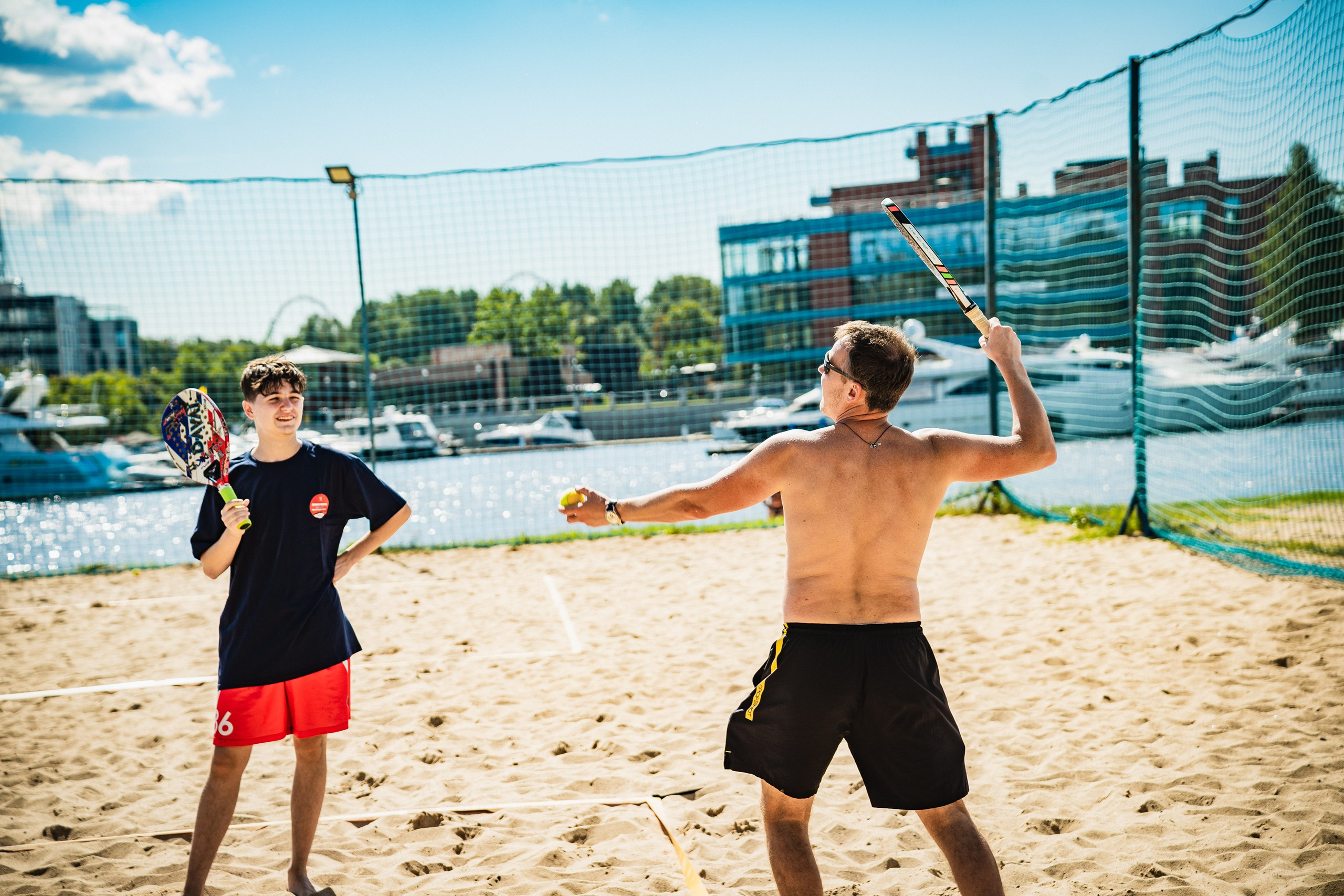 Пляжный волейбол. Репортажный и портретный фотограф в Санкт-Петербурге Пчелинов Александр