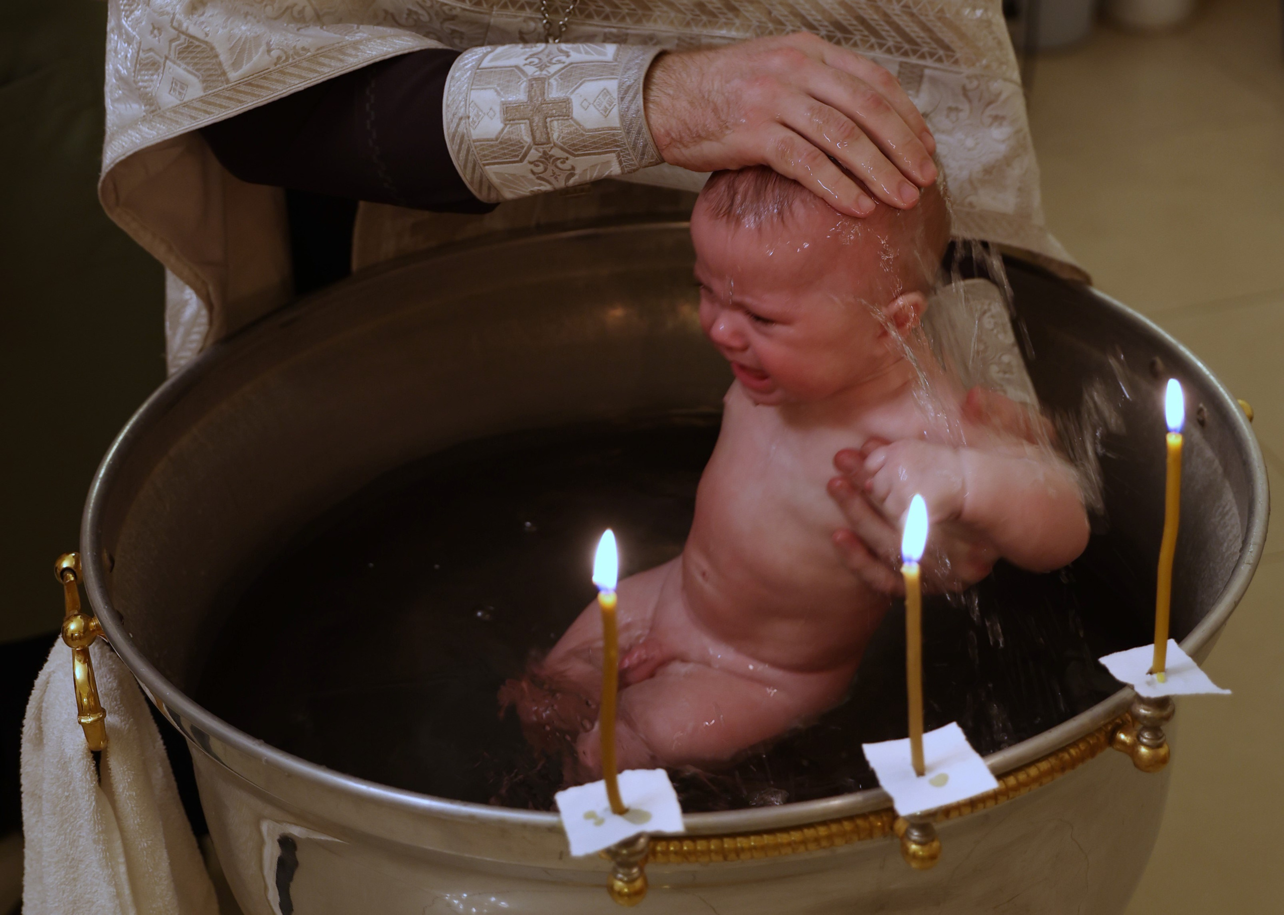 Крещение Серофима. Свадебный и семейный фотограф г. Саранск