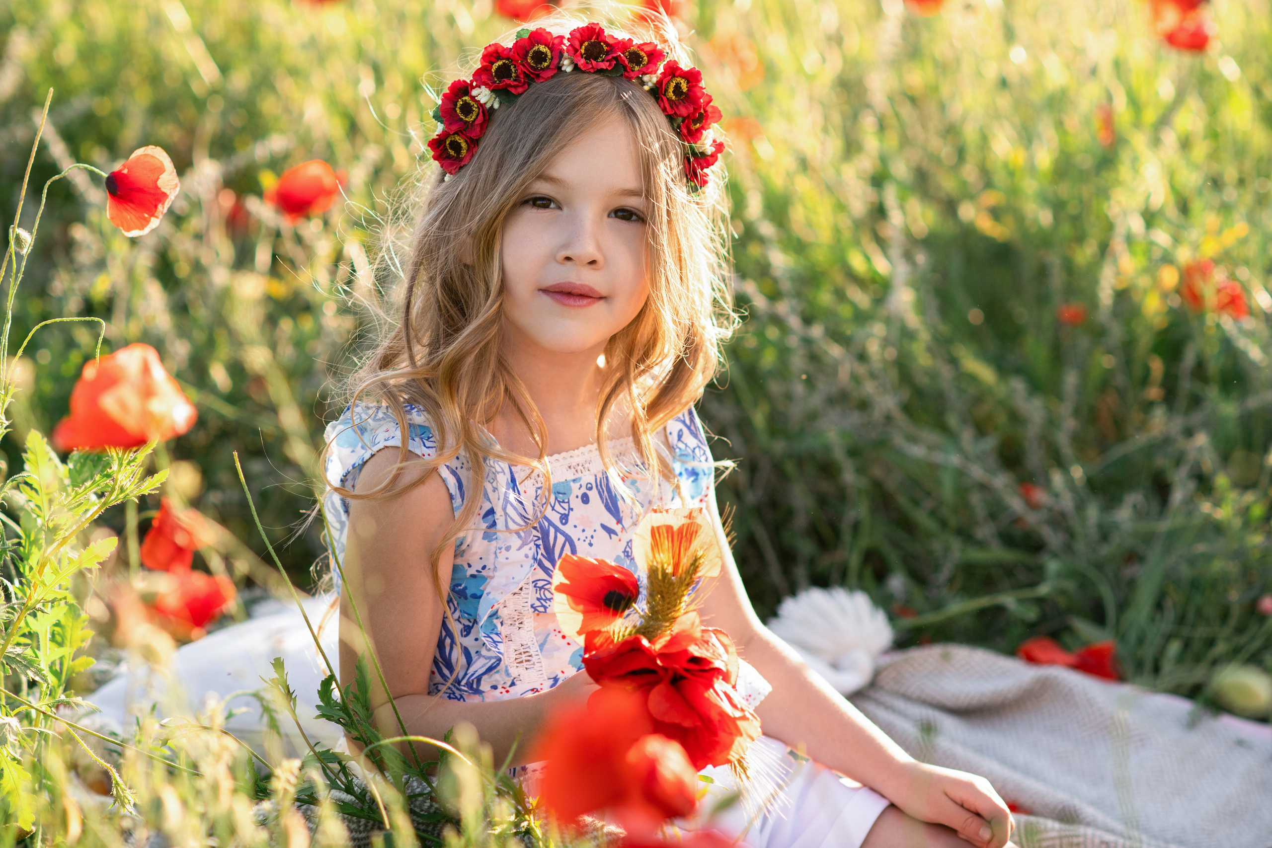 Букет маков. Летняя коллекция Cinderella. Съёмки для брендов в Крыму / Стилист / Продюсер / Женя Мамай