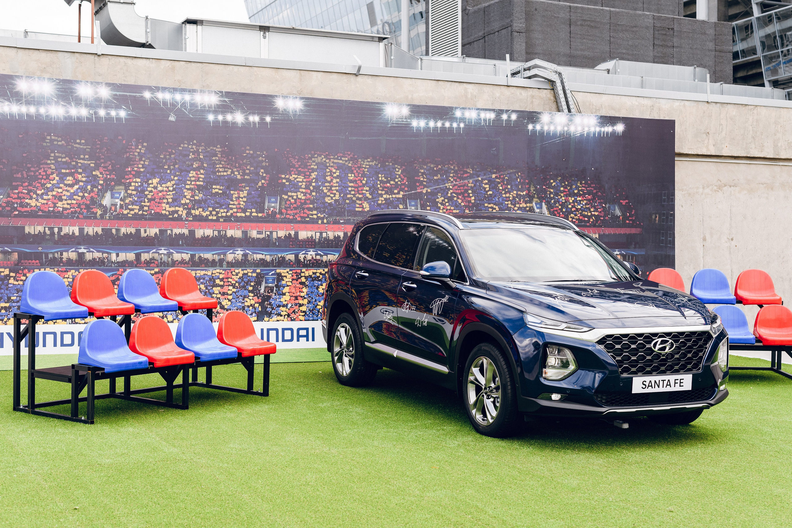 ПФК ЦСКА vs Hyundai. Активации на стадионе. Фотограф Сергей Бойко Москва