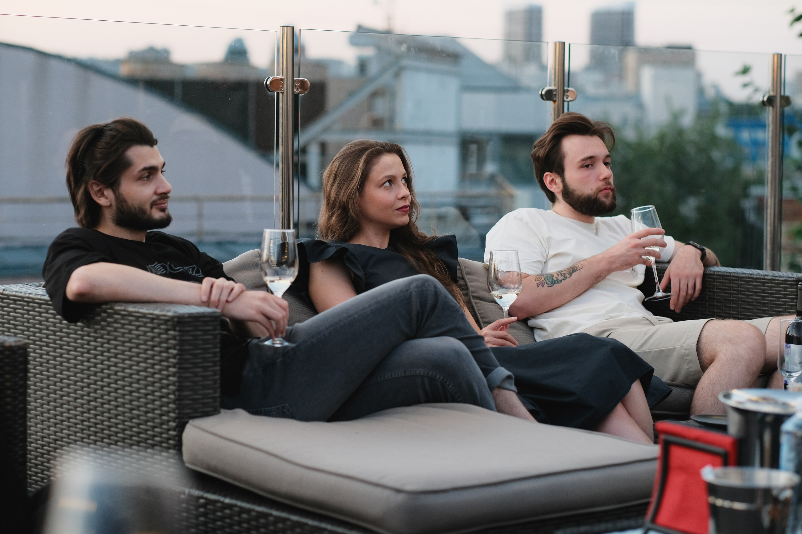 Вечеринка на крыше в Москве. Фотограф Михаил Ерохин | Москва