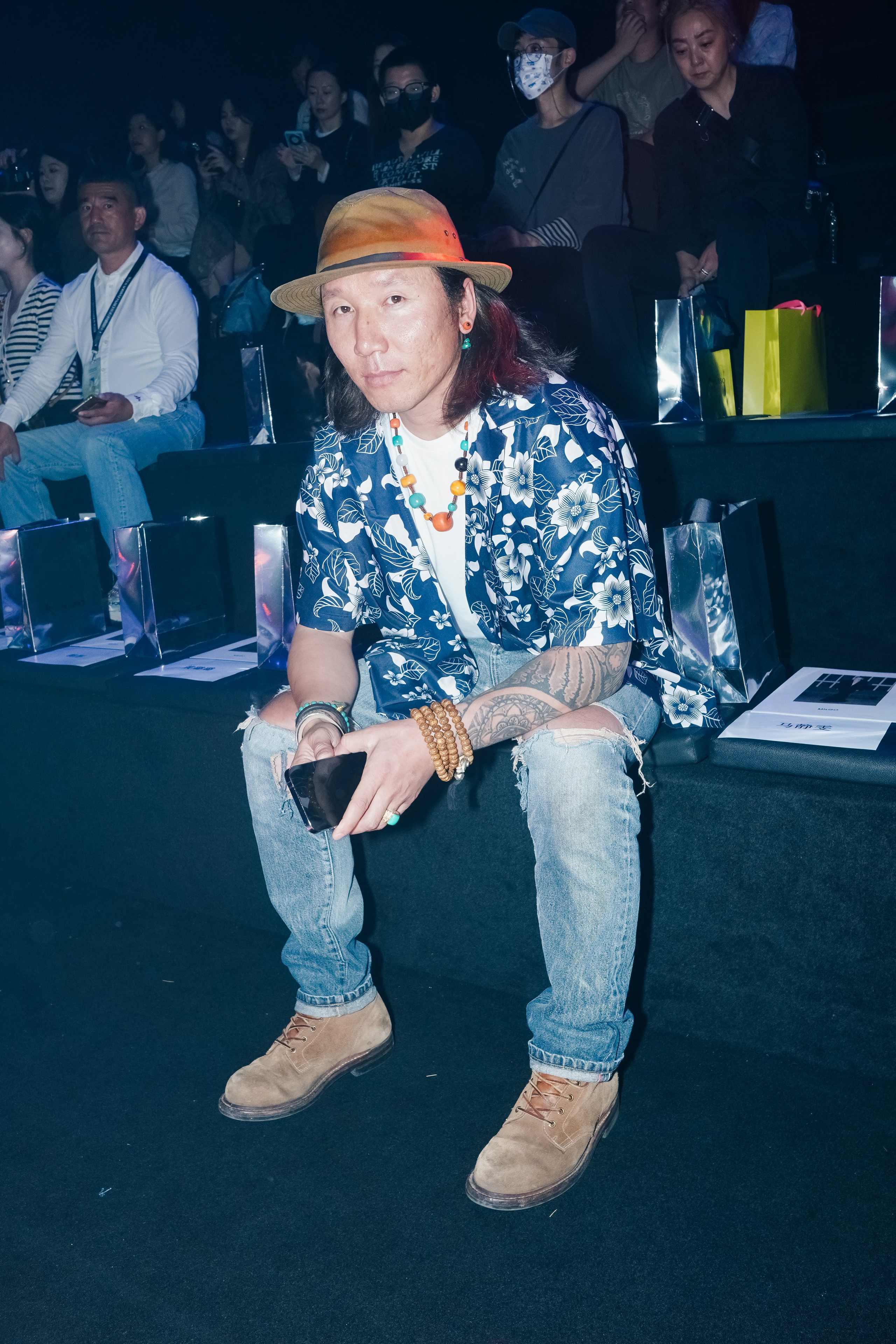 Guests at FW and backstage