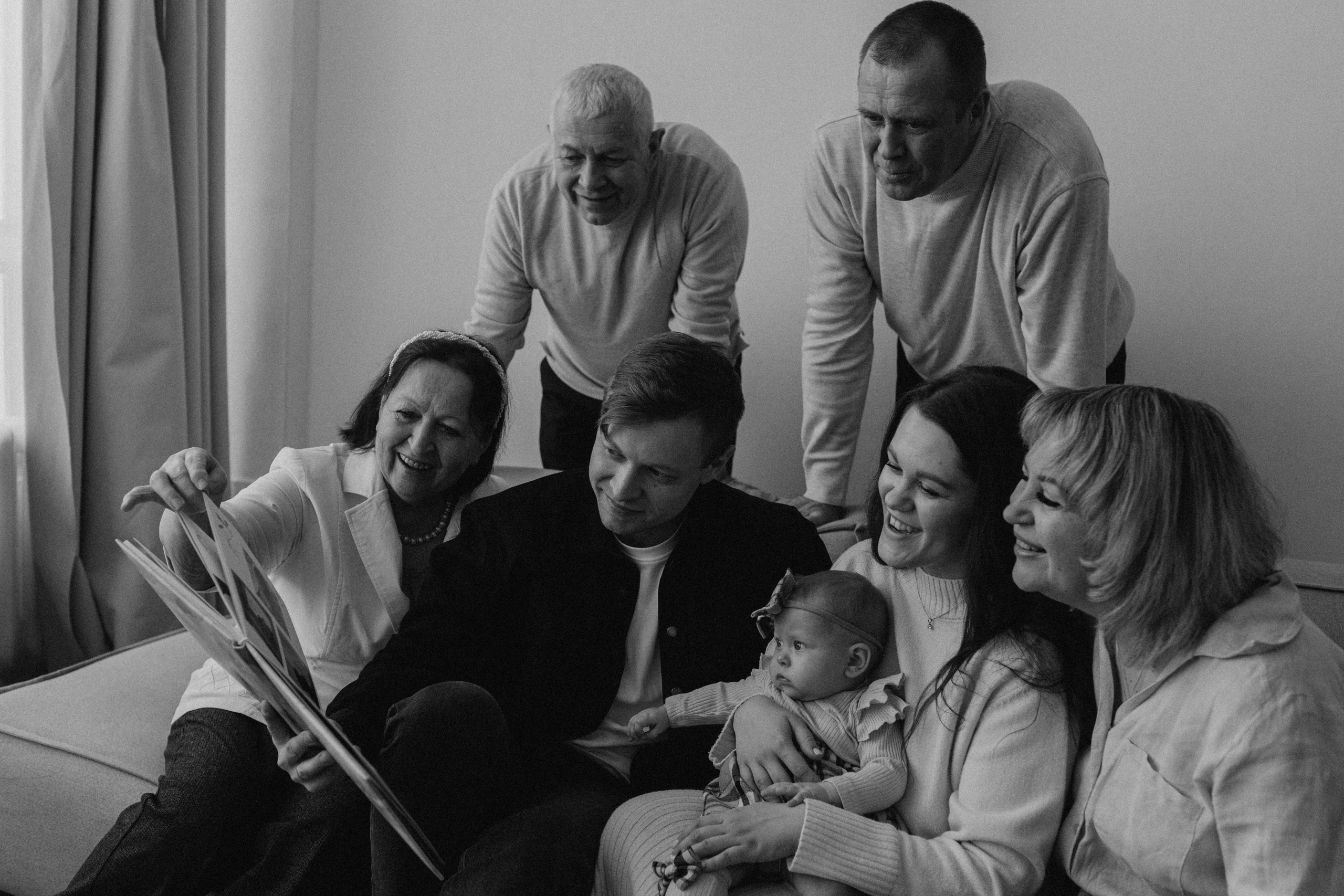 Полгодика до годика. Семейный фотограф в Москве