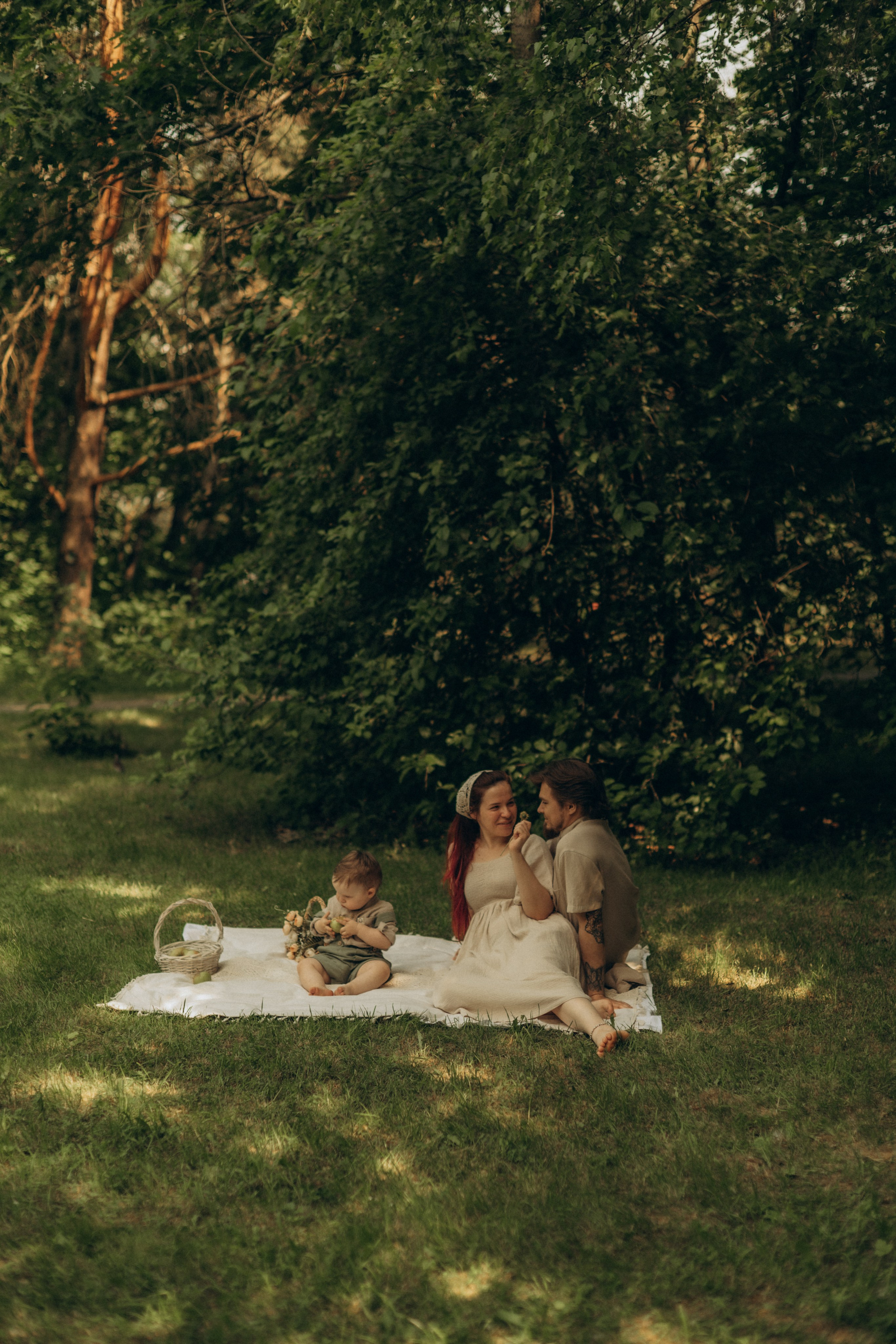 Утро в Серебряном бору. Гаврилова Настя семейный фотограф lifestyle в Москве