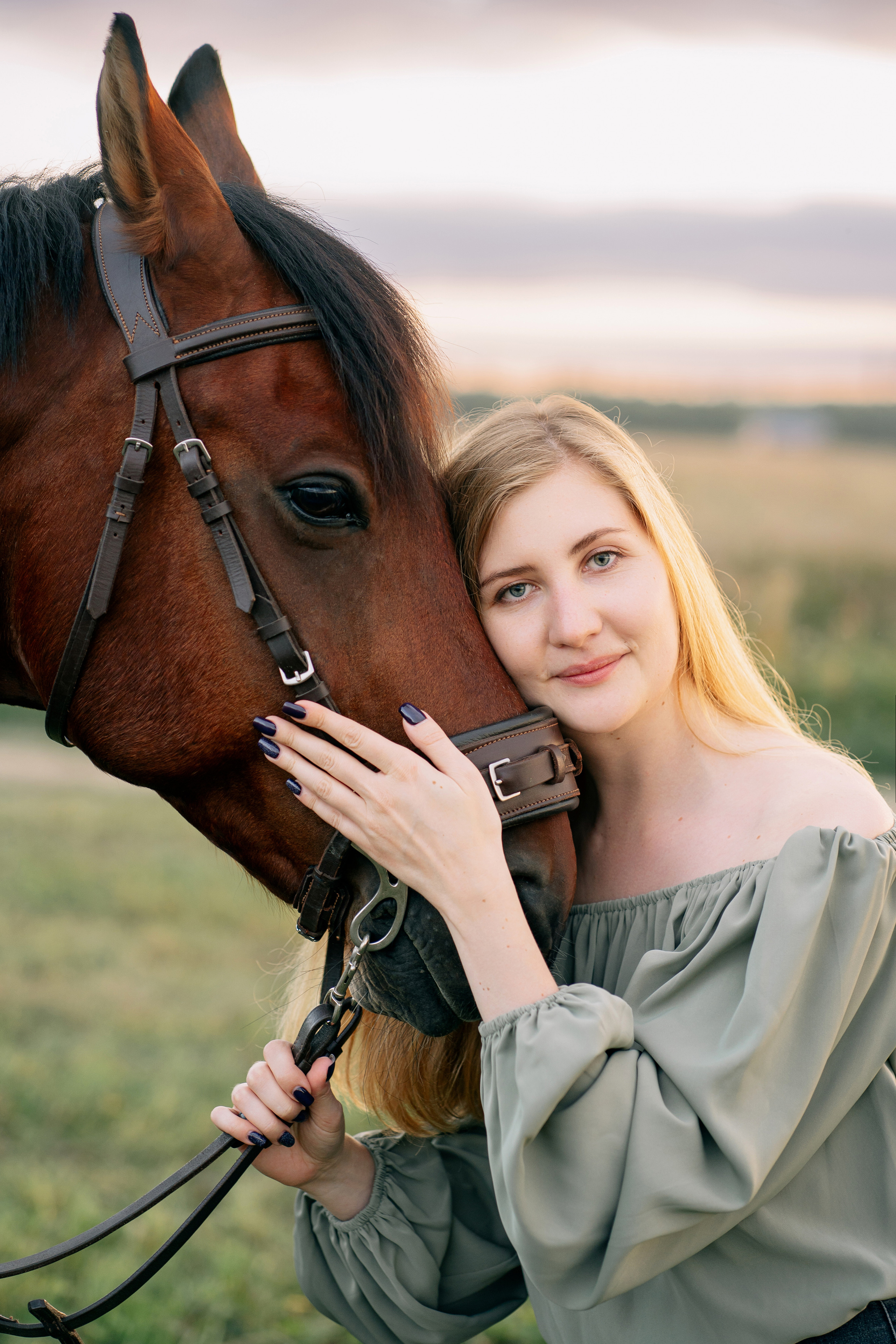 С лошадкой. Семейный и детский фотограф в Санкт-Петербурге