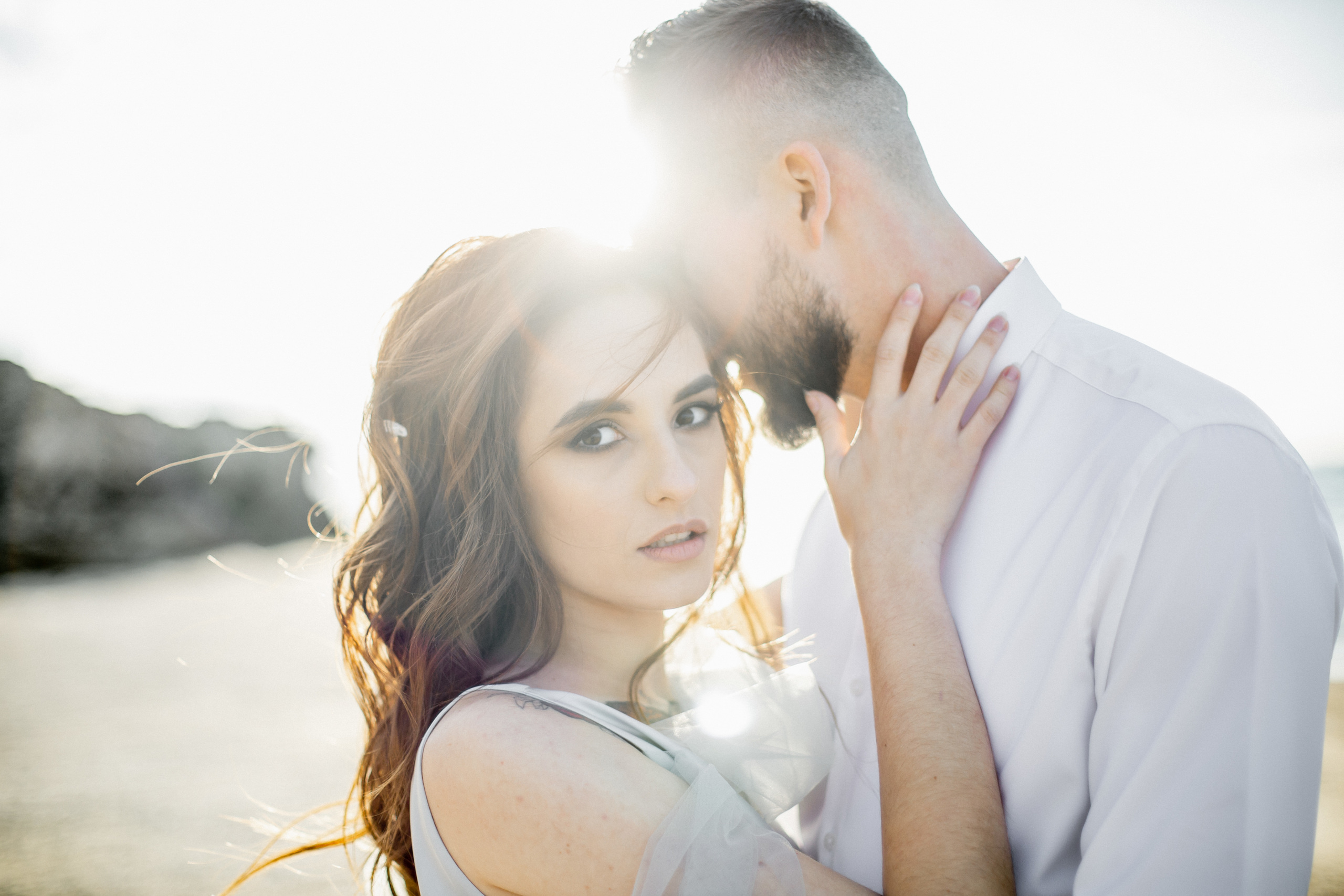 Love story на берегу моря Константина и Дианы. Свадебный фотограф Краснодар