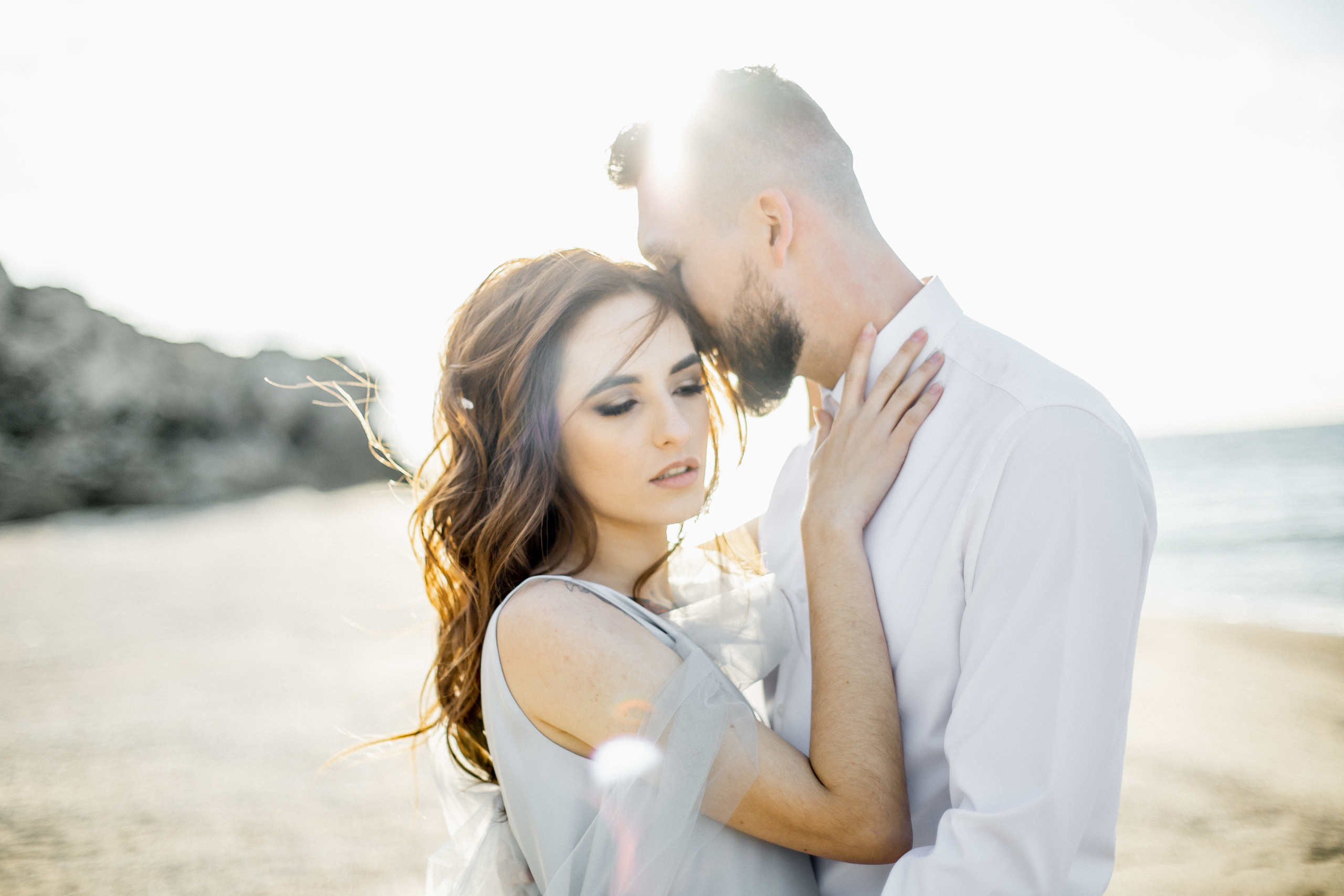 Love story на берегу моря Константина и Дианы. Свадебный фотограф Краснодар