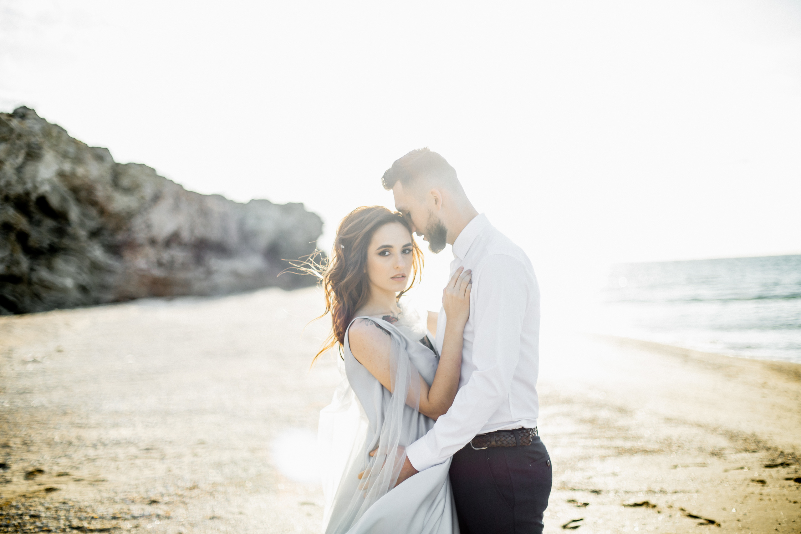 Love story на берегу моря Константина и Дианы. Свадебный фотограф Краснодар