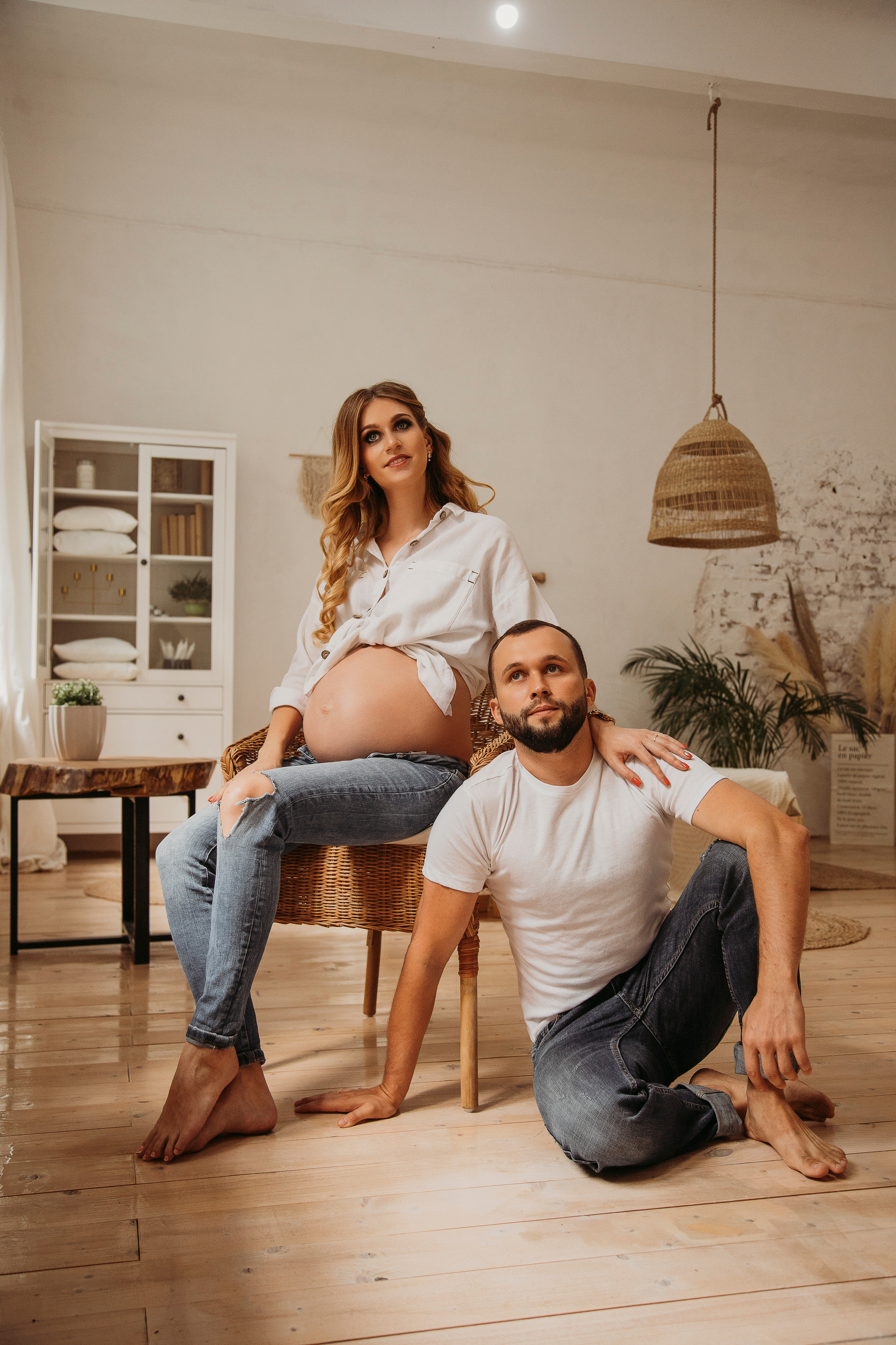 Семейная фотосессия в студии. Семейный фотограф в Краснодаре Коломыцева Евгения