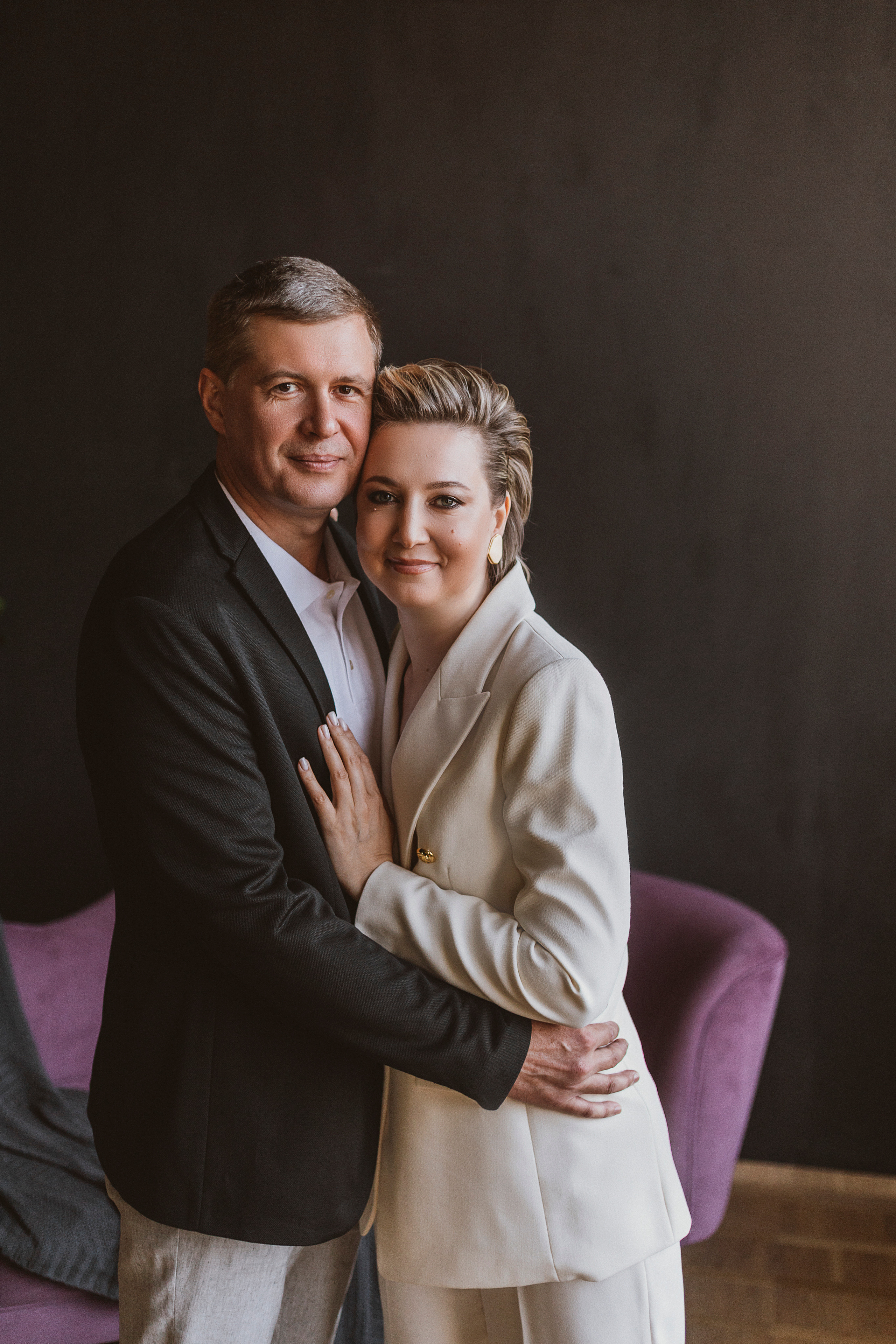 Семейная фотосессия в студии. Семейный фотограф в Краснодаре Коломыцева Евгения