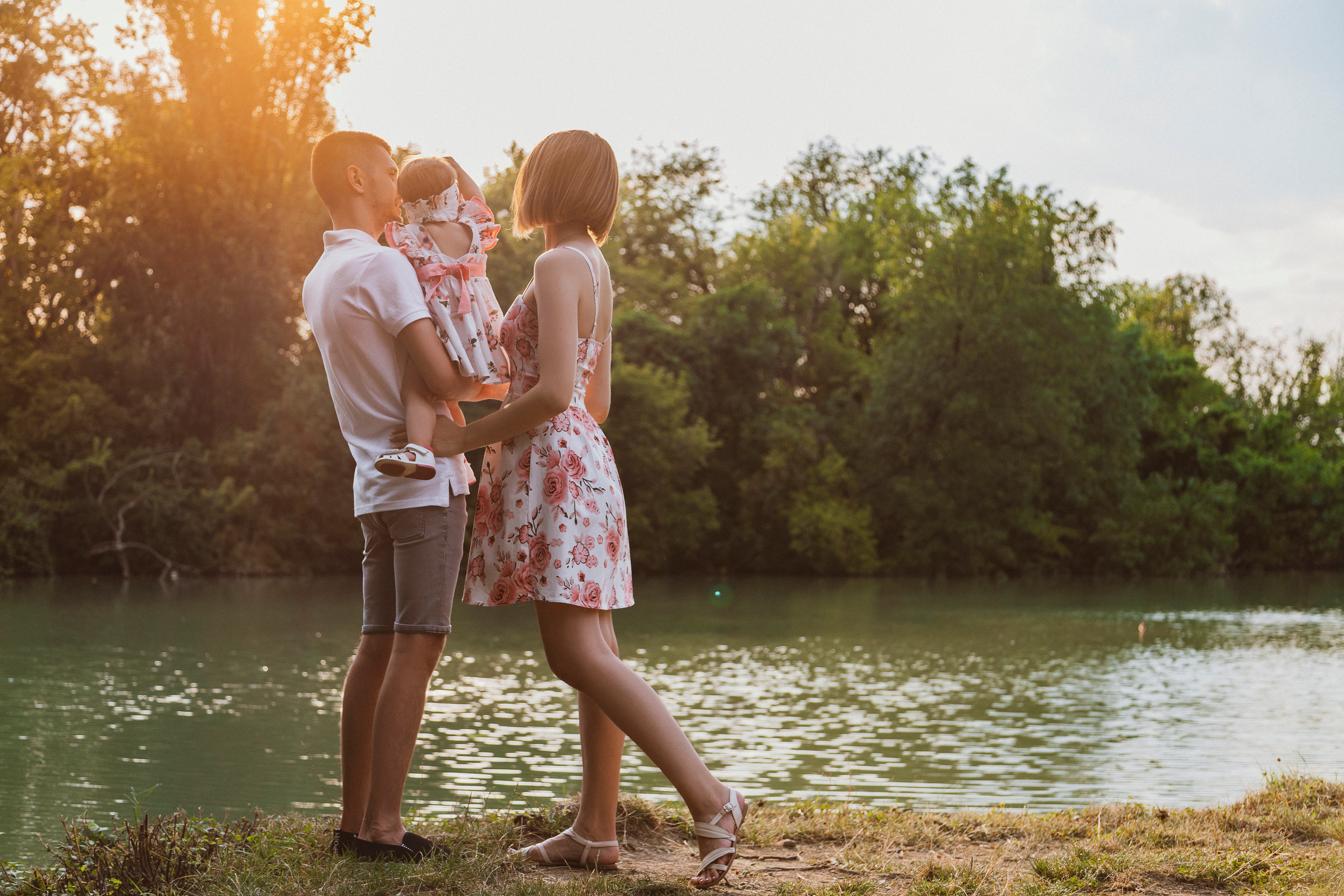 Семейная фотосессия на природе. Семейный фотограф в Краснодаре Коломыцева Евгения