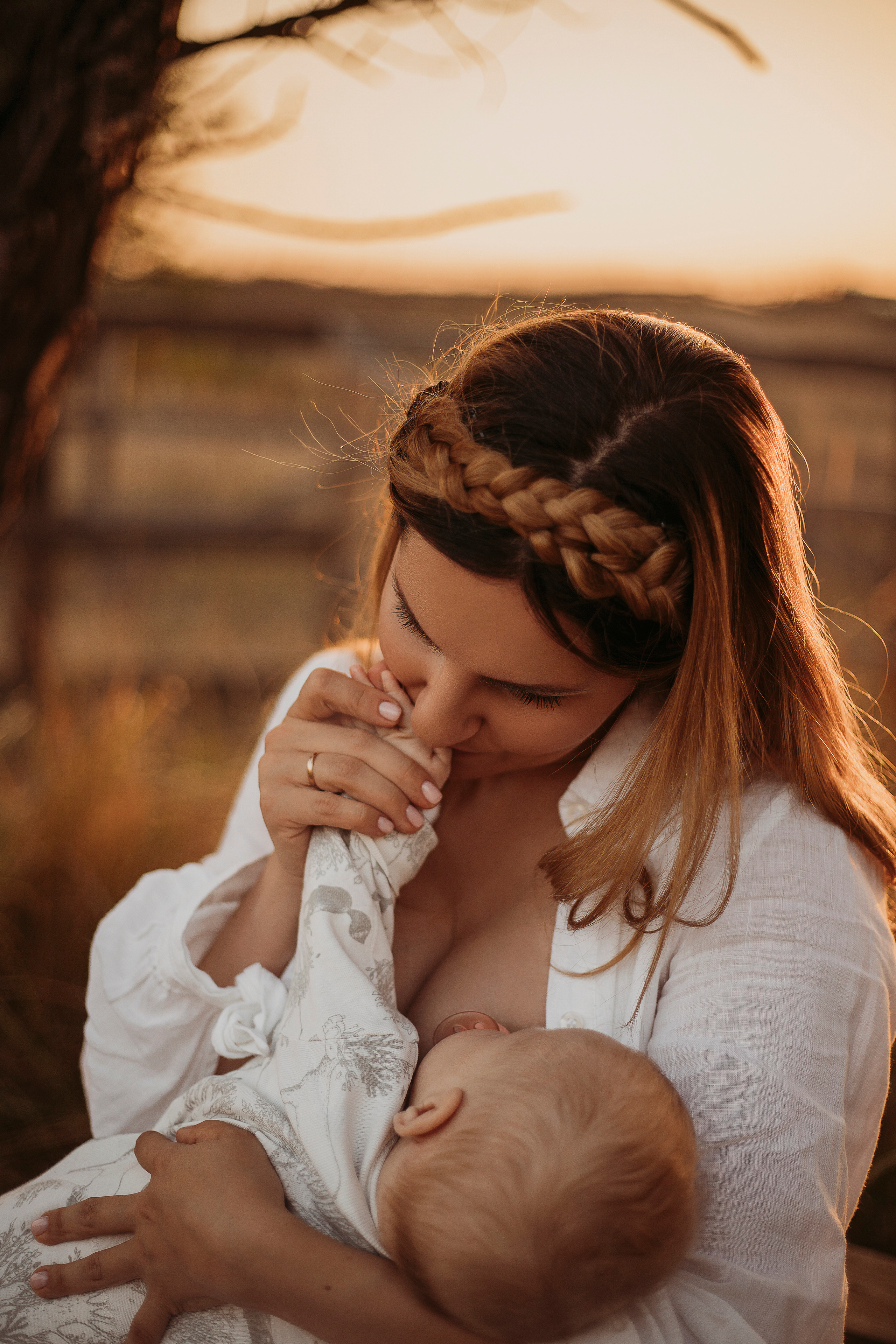 Семейная фотосессия на природе. Семейный фотограф в Краснодаре Коломыцева Евгения