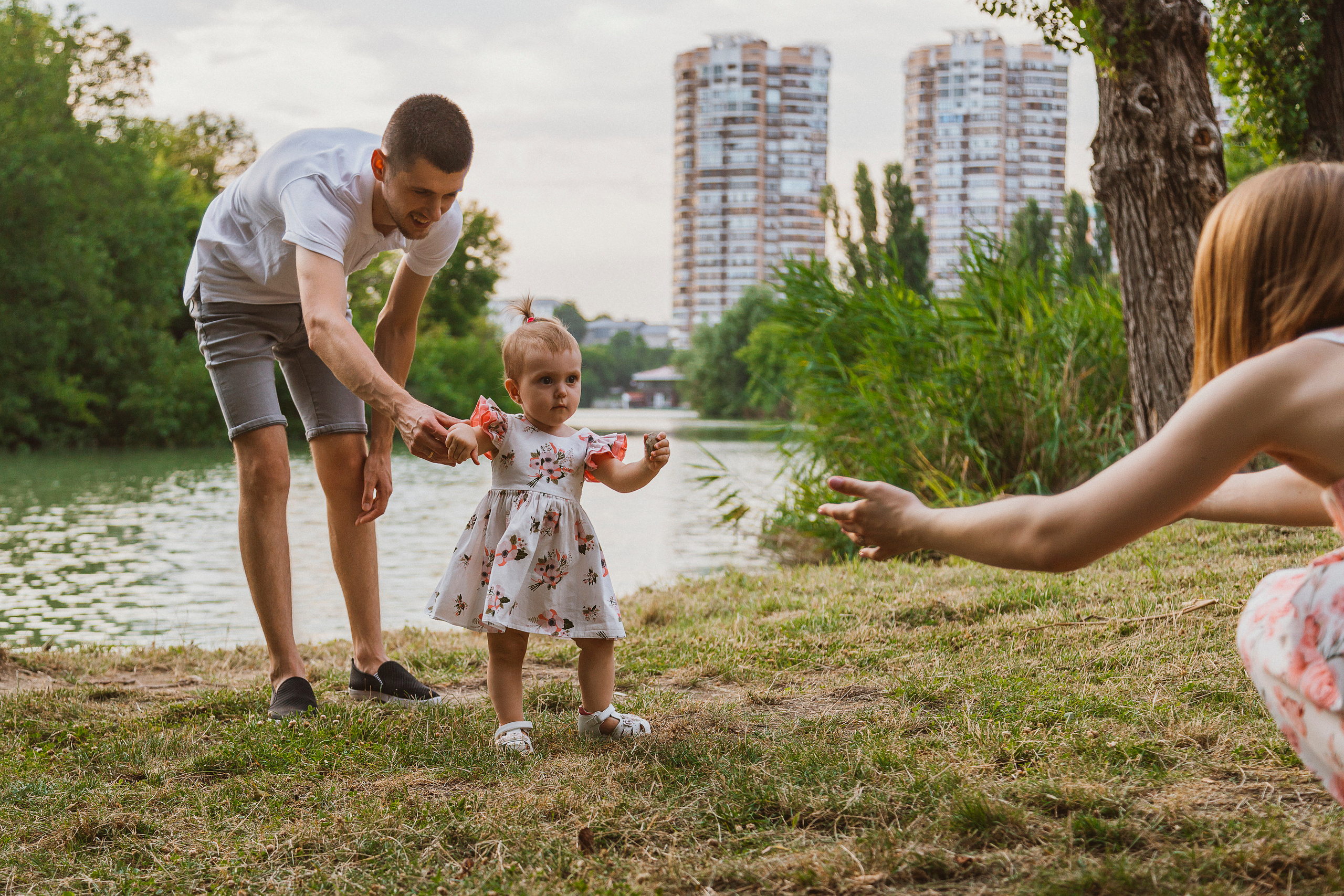 Семейная фотосессия на природе. Семейный фотограф в Краснодаре Коломыцева Евгения