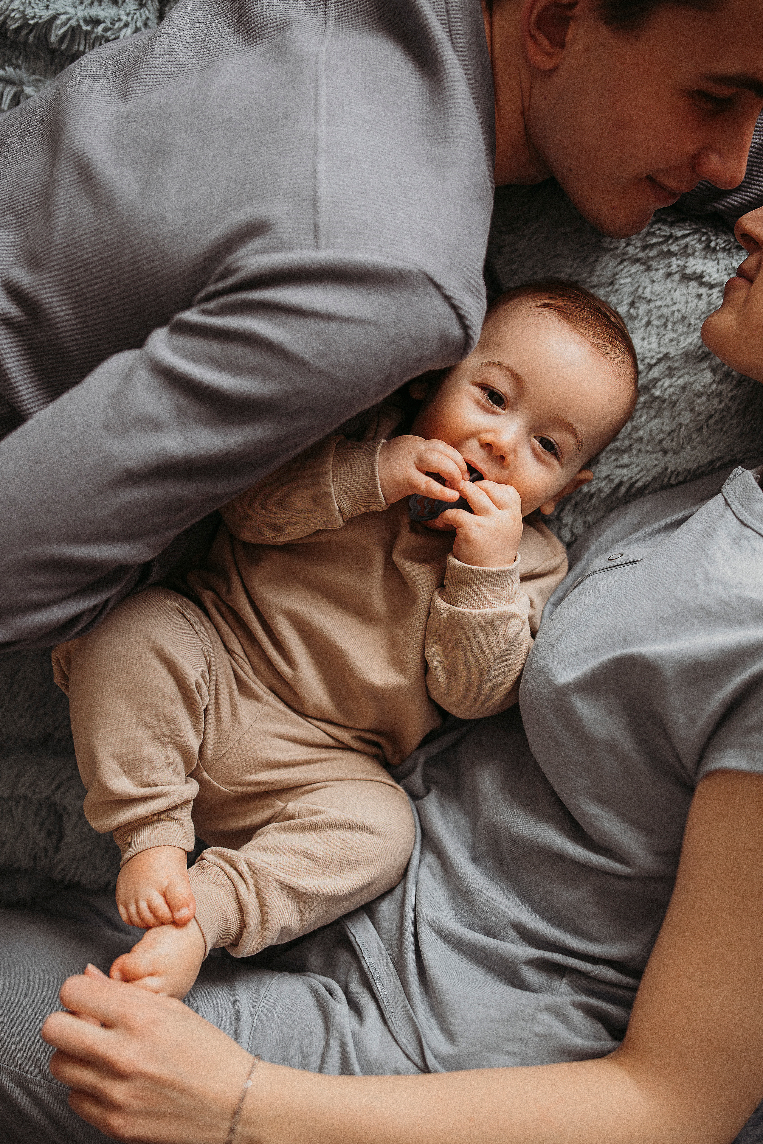 Семейная фотосессия дома. Семейный фотограф в Краснодаре Коломыцева Евгения