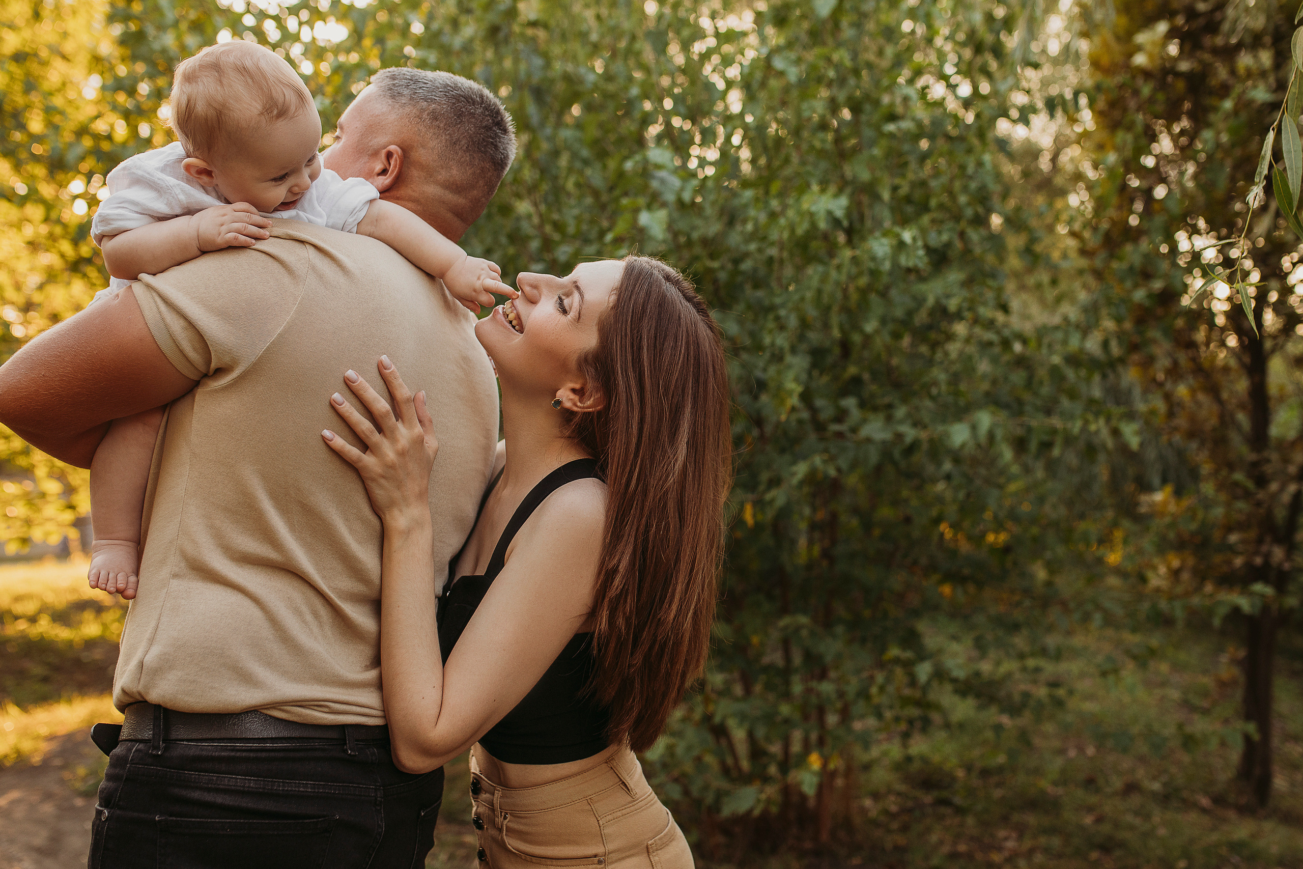 Семейная фотосессия на природе. Семейный фотограф в Краснодаре Коломыцева Евгения