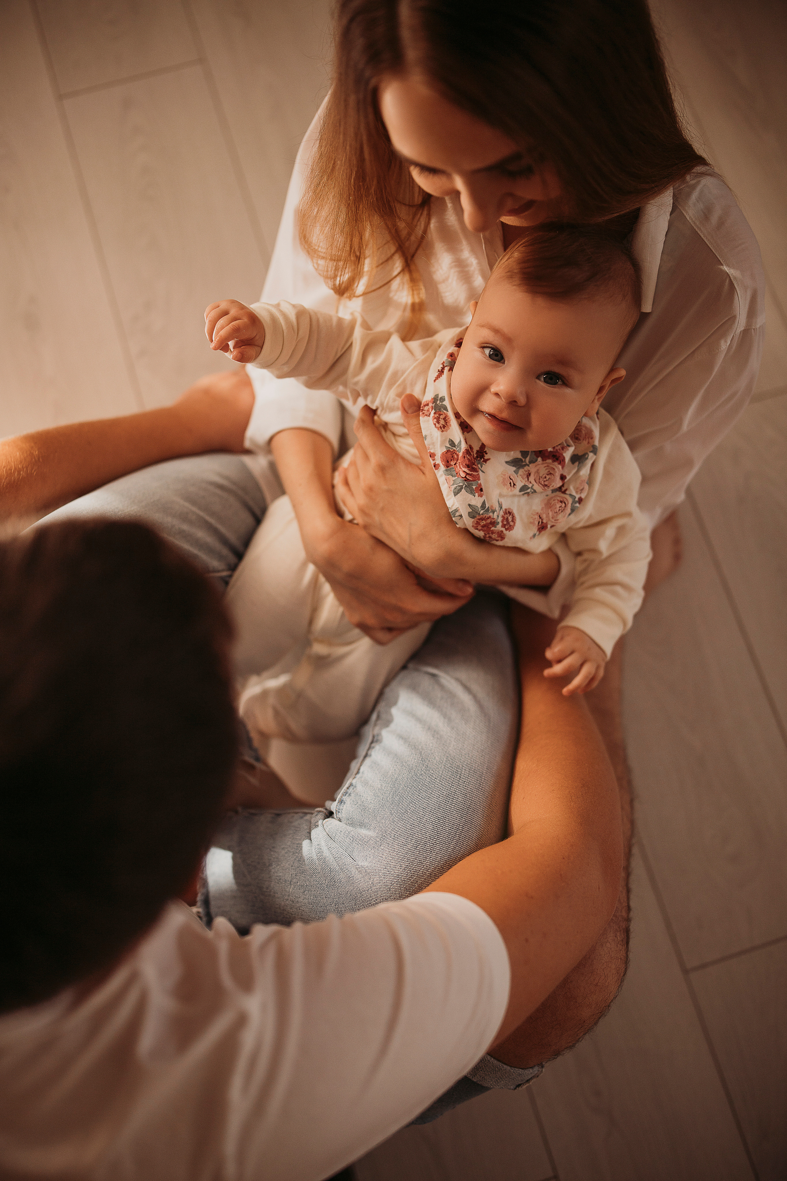 Семейная фотосессия дома. Семейный фотограф в Краснодаре Коломыцева Евгения