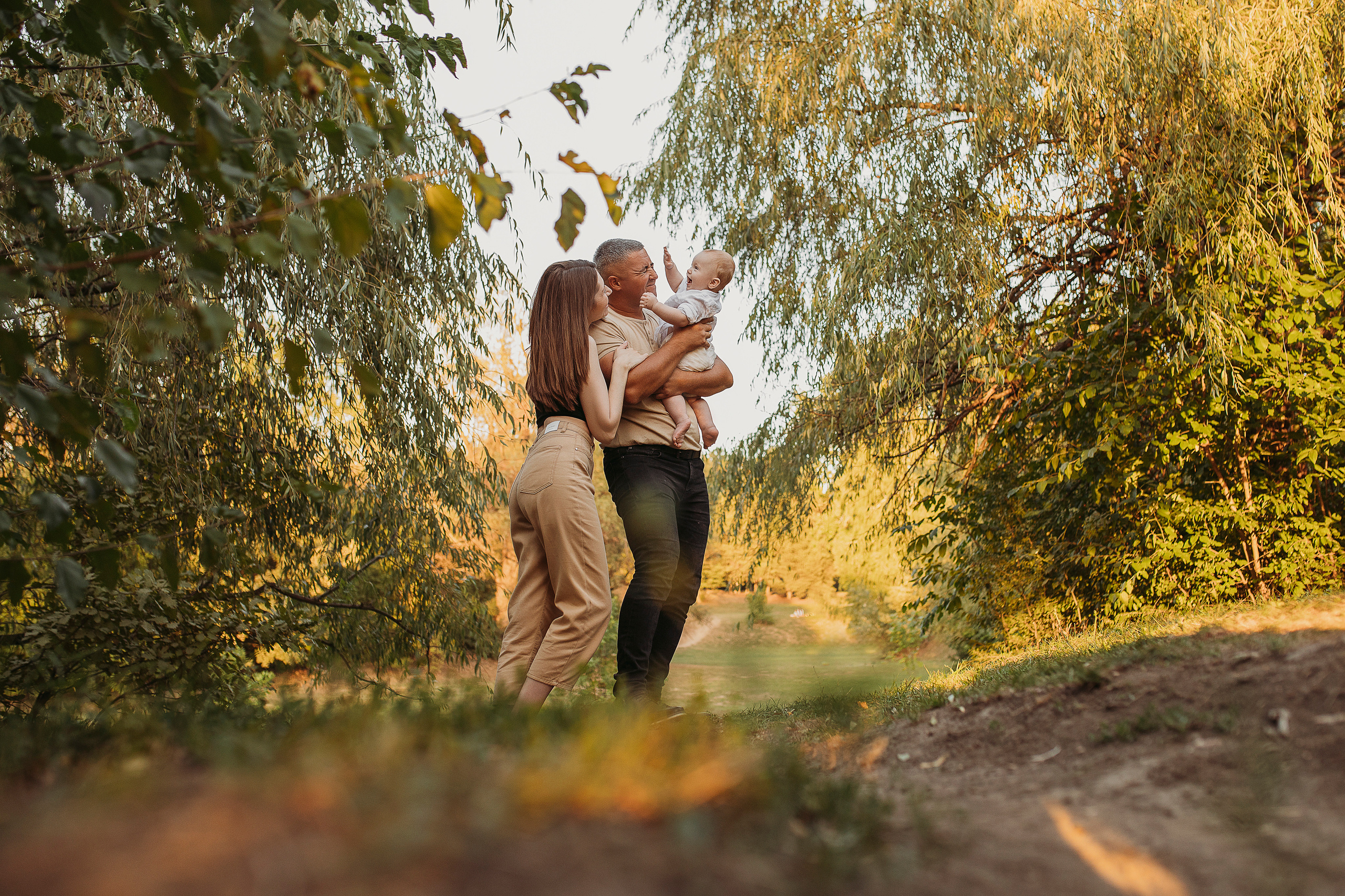 Семейная фотосессия на природе. Семейный фотограф в Краснодаре Коломыцева Евгения