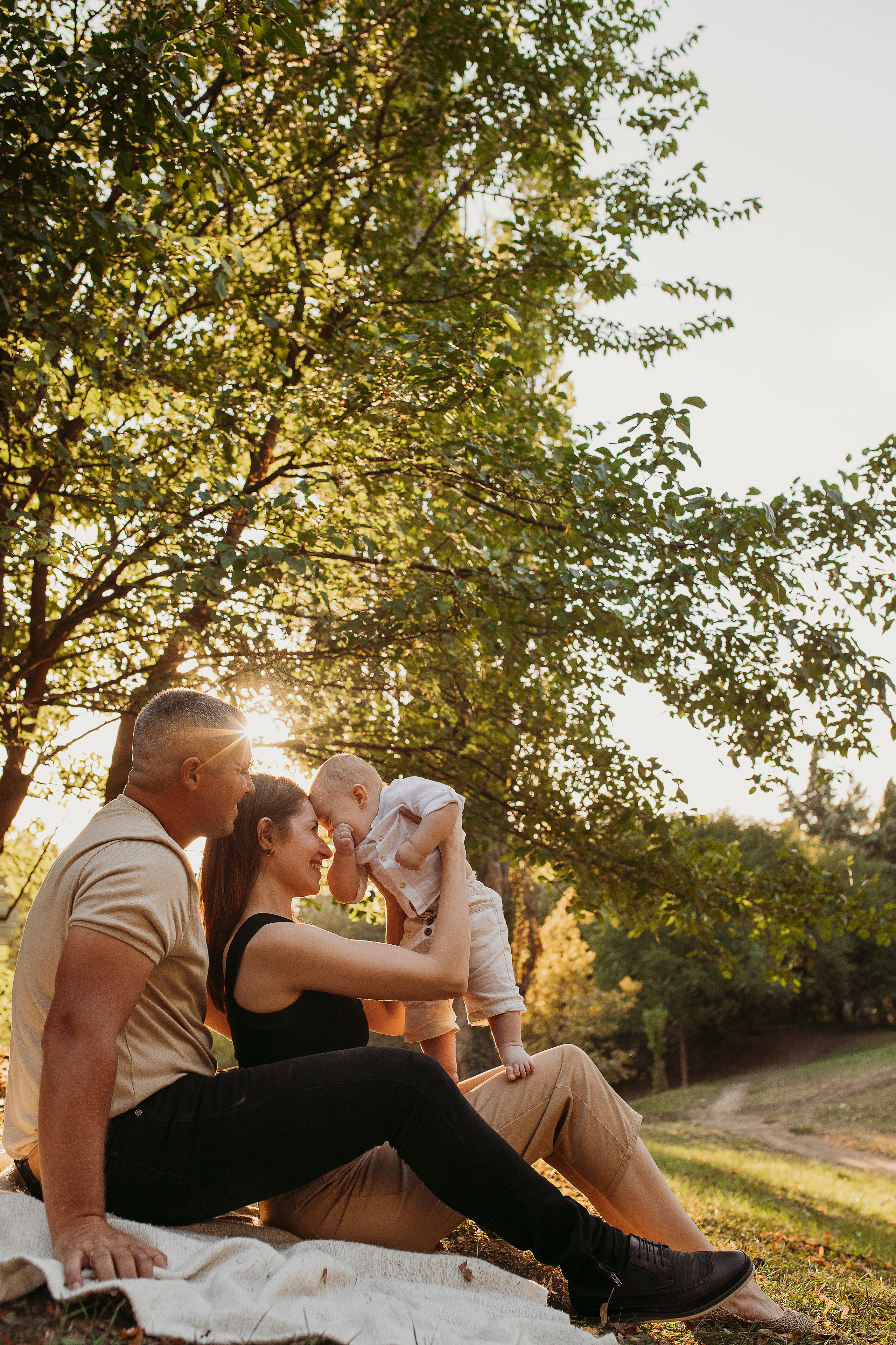 Семейная фотосессия на природе. Семейный фотограф в Краснодаре Коломыцева Евгения