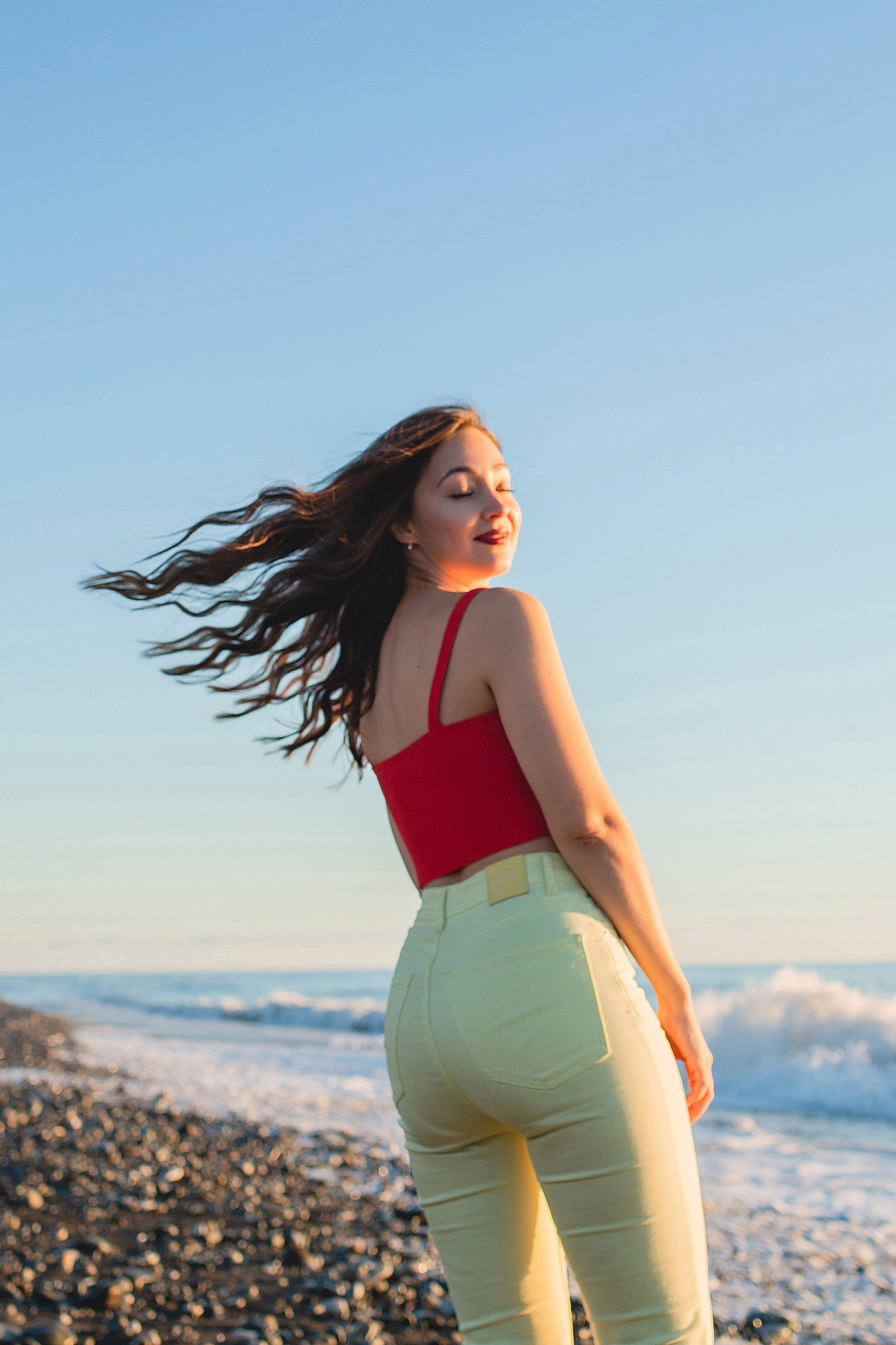 Фотосессия персональная на море на закате в Адлере и Сочи. Фотограф Сочи Адлер. Солькаева Анастасия