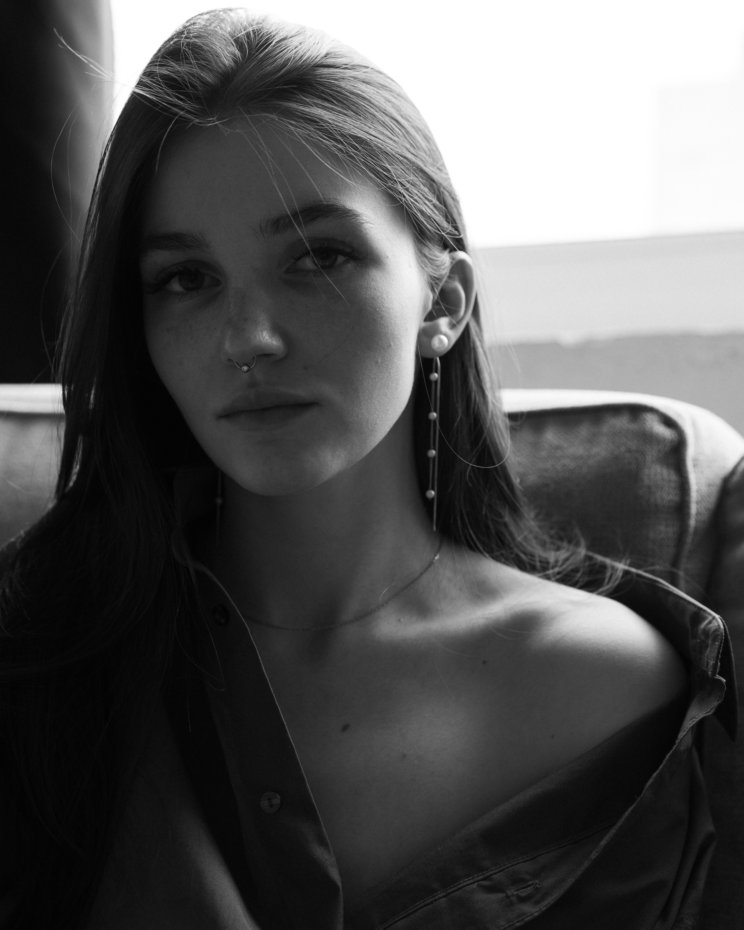 Чувственный женский портрет. Фотограф Елизавета Потешкина