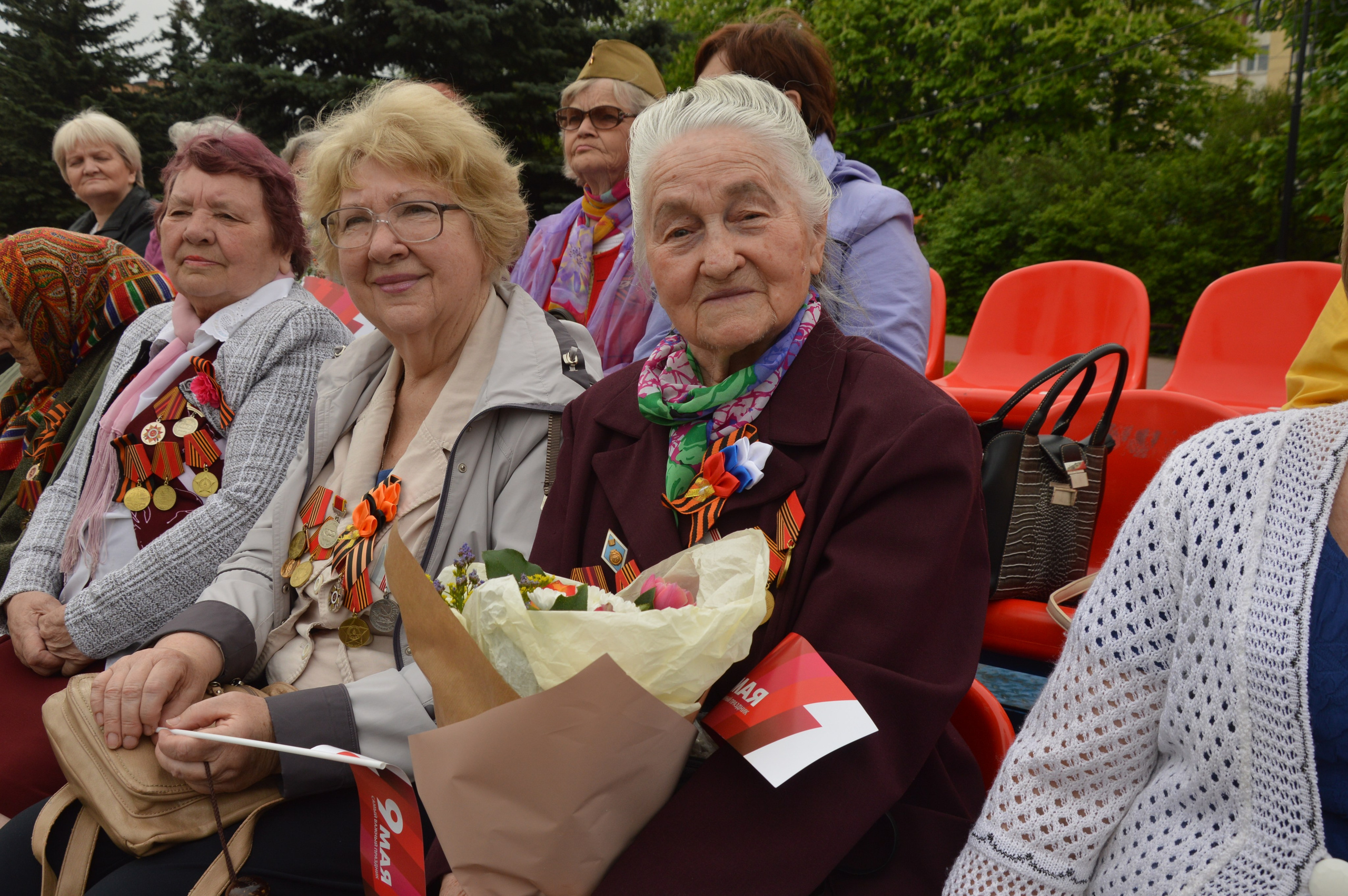 Фоторепортаж  с Дня Победы