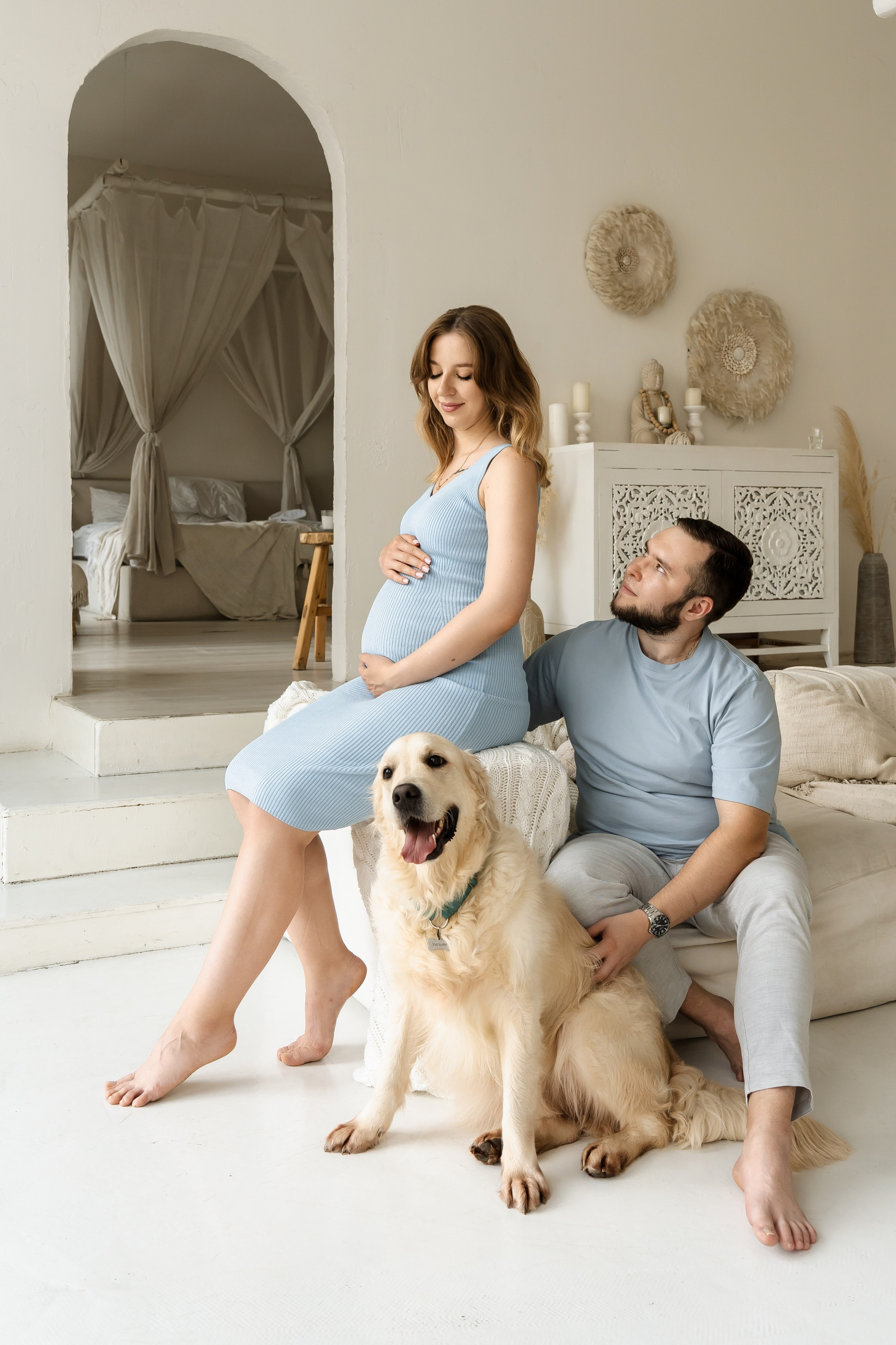 Кристина, Вадим и Уильям | фотосессия беременности. Свадебный фотограф в Москве Яна Деньгина