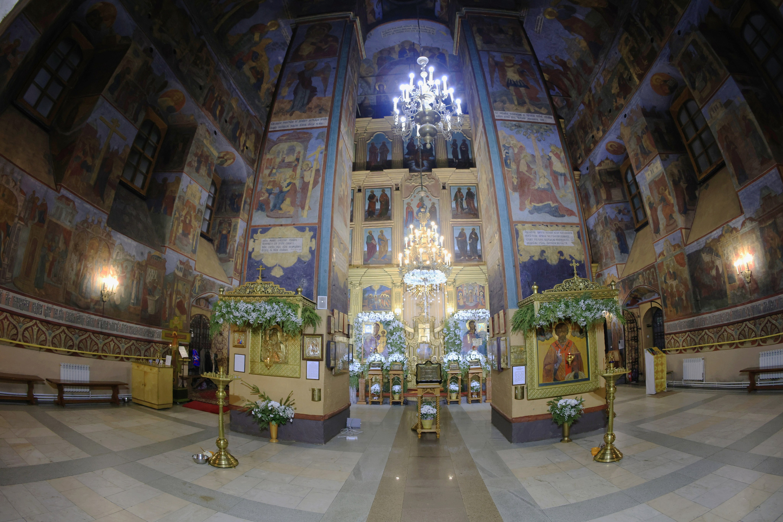 Храм ап. Иоанна Богослова г. Костромы. Интерьеры. Фотохудожник BID