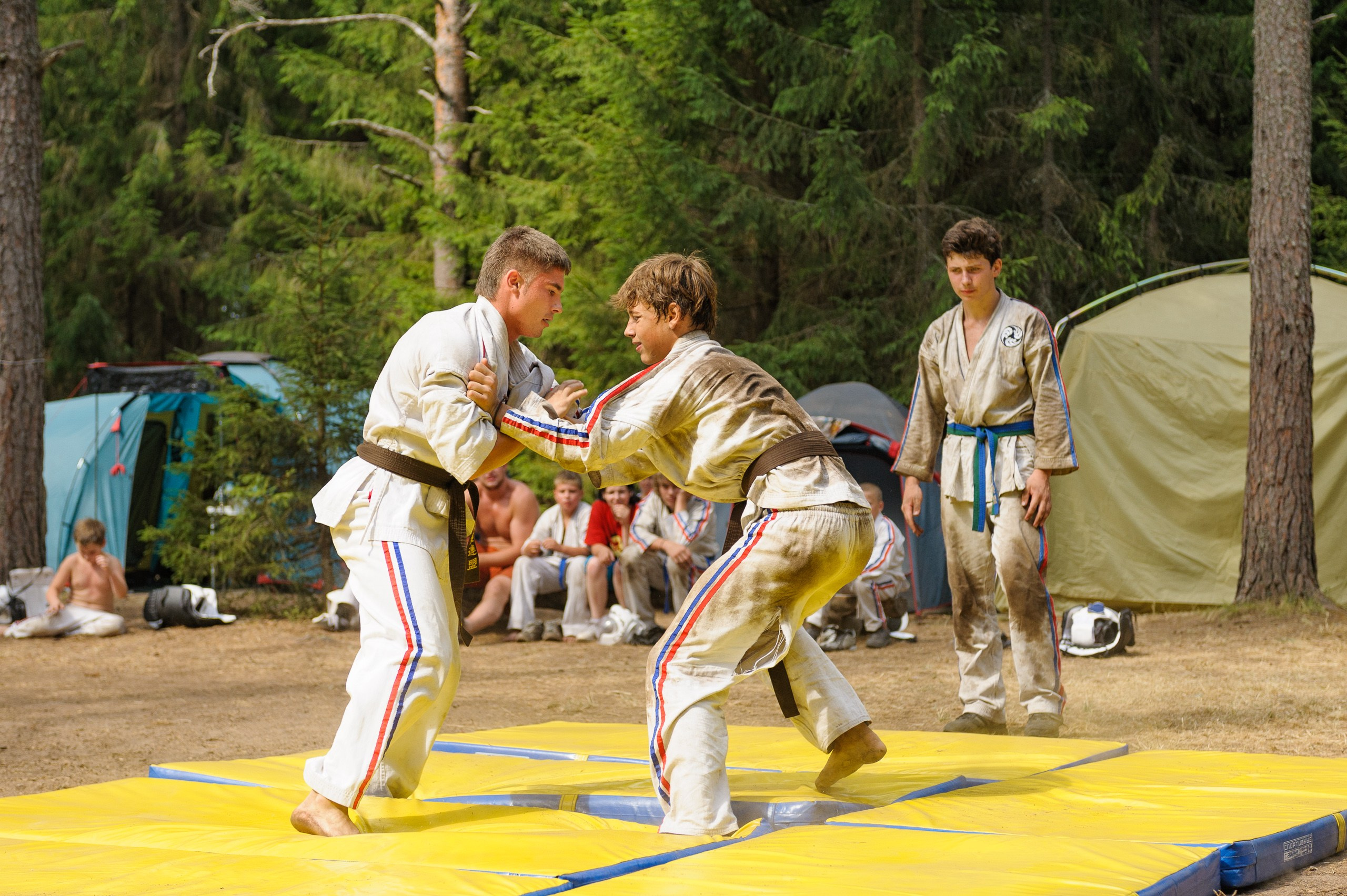 Летние тренировочные боры Школы Боевых Искусств «МОН», Валдай 2010 г. тренировки