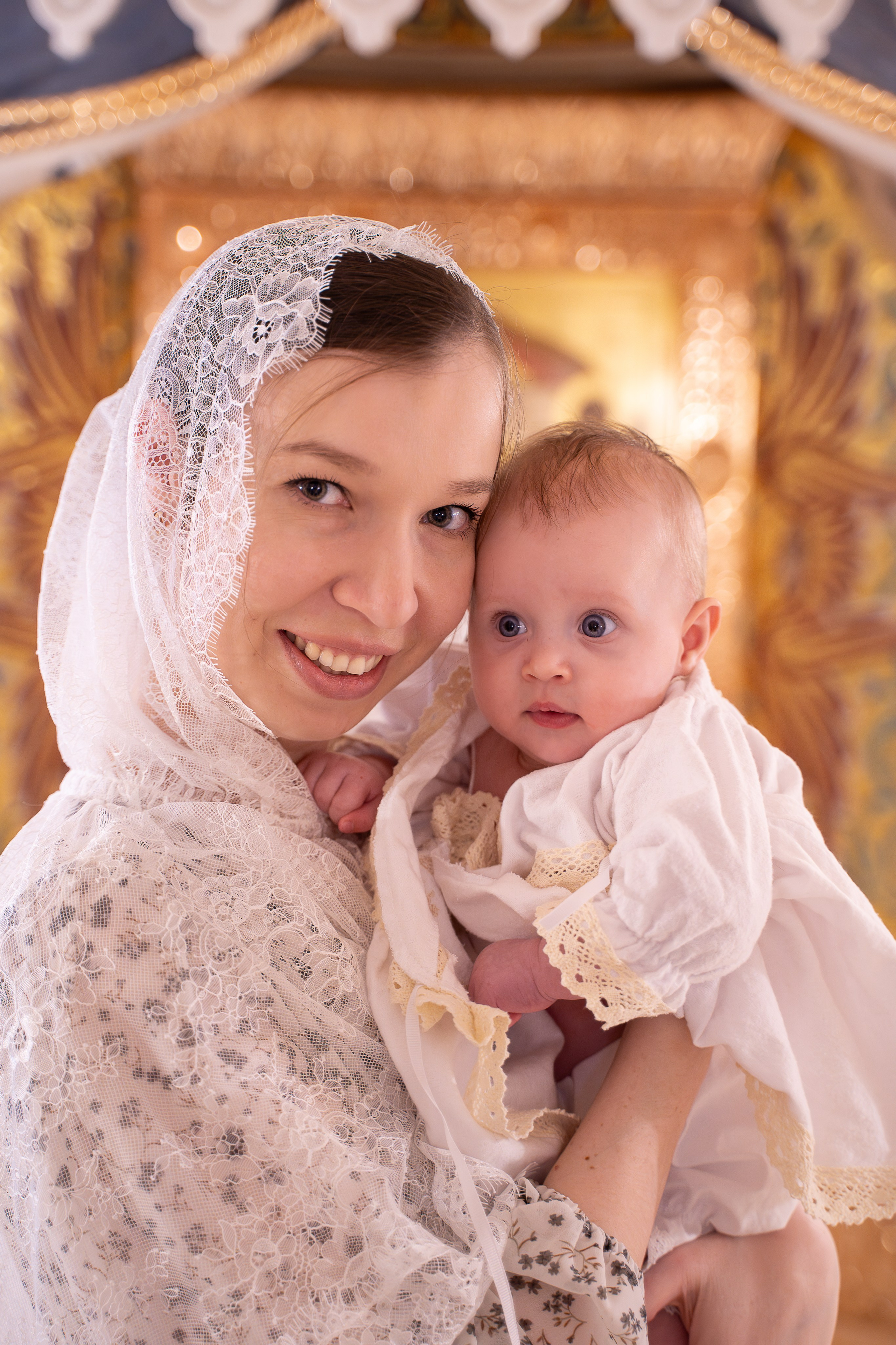 Двойное крещение. Фотограф на роды Москва Ольга Летучева