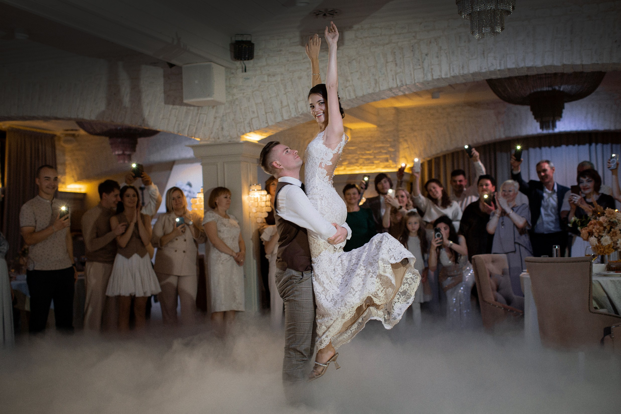 Свадьба с гостями. Свадебный и портретный фотограф Москва