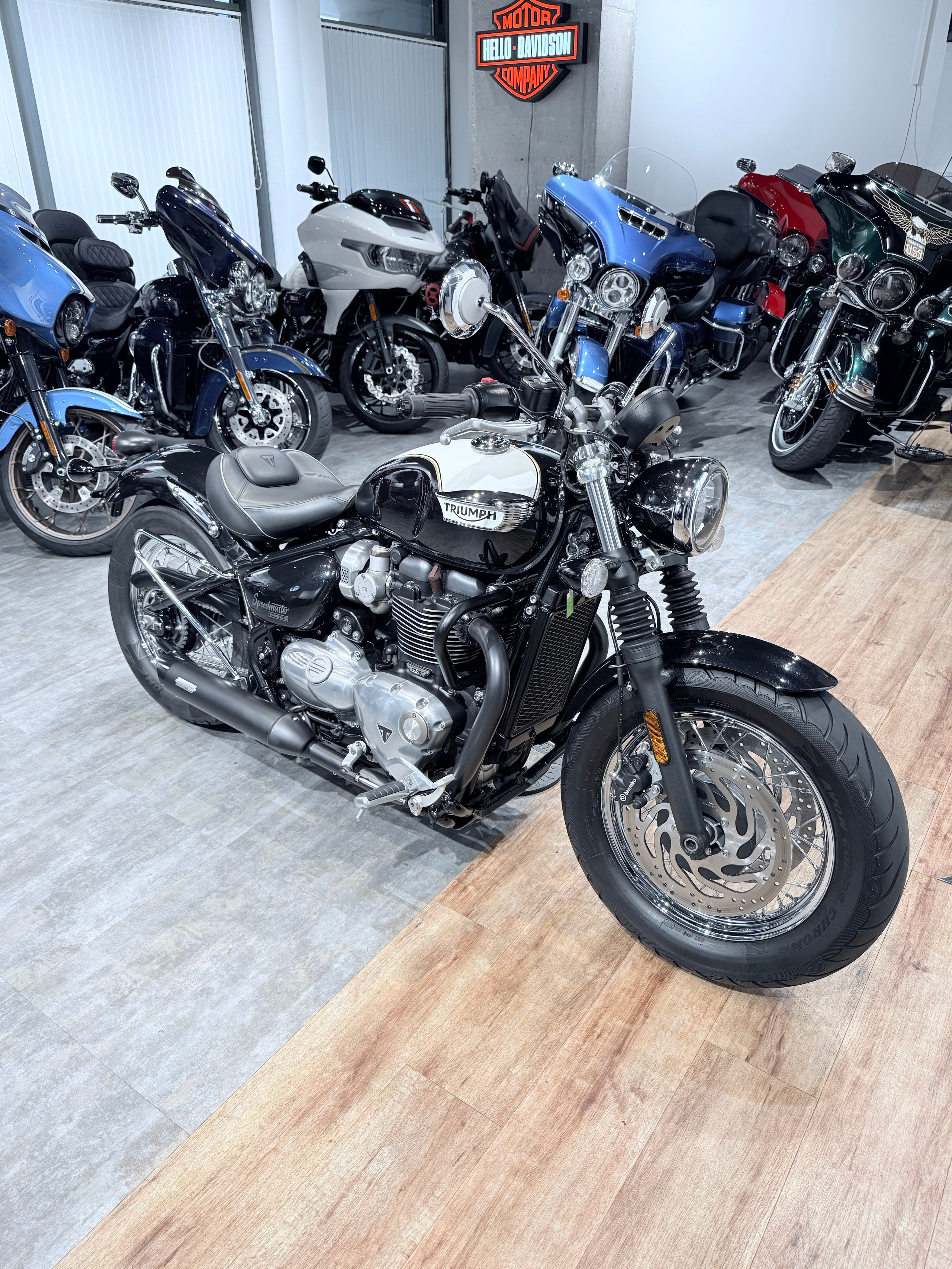 2019 Bonneville Speedmaster Bobber. Hello Davidson, Москва. Только хорошие мотоциклы…