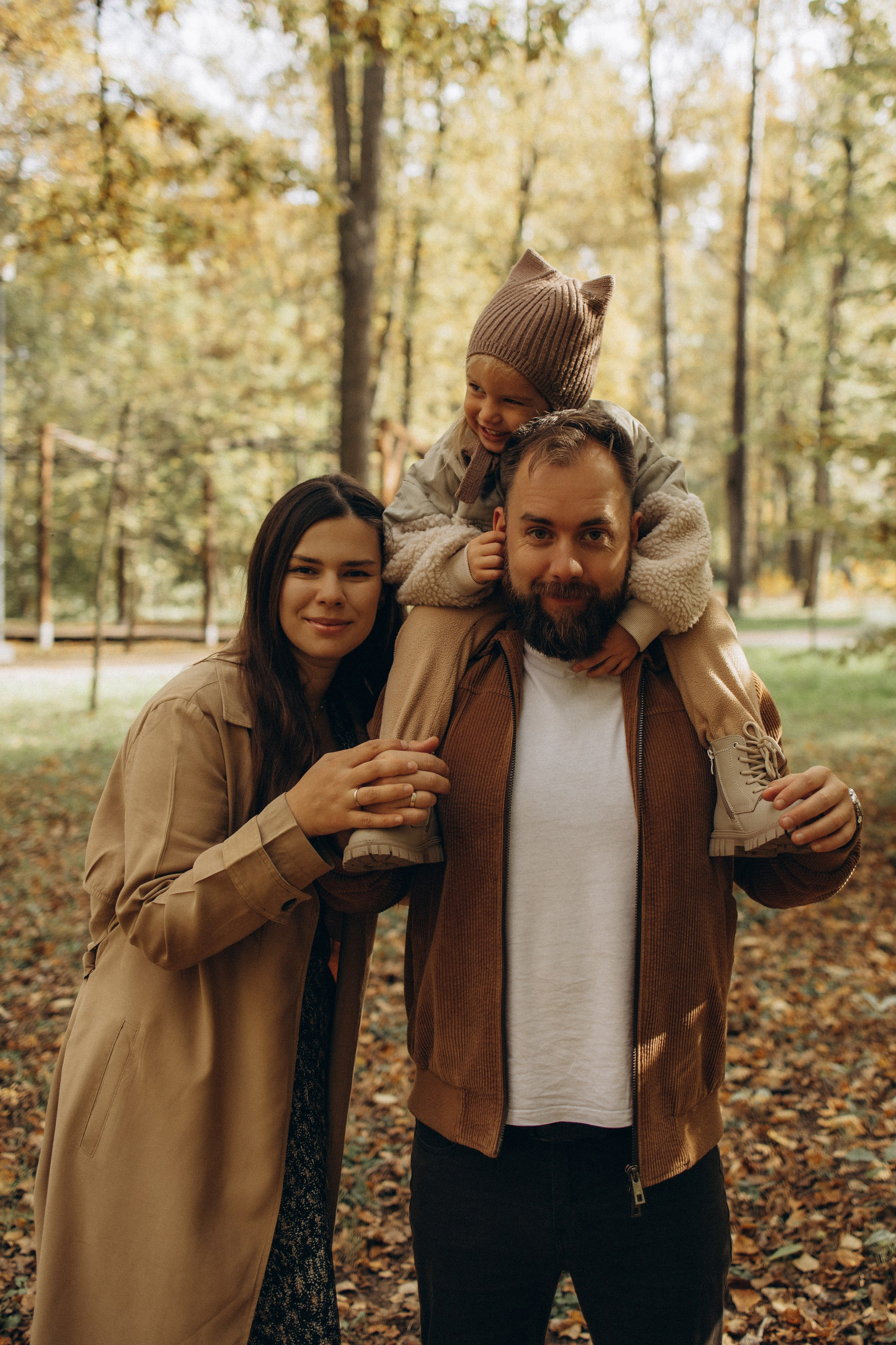 Одним осенним днем. Семейный фотограф в Москве Анастасия Шалда