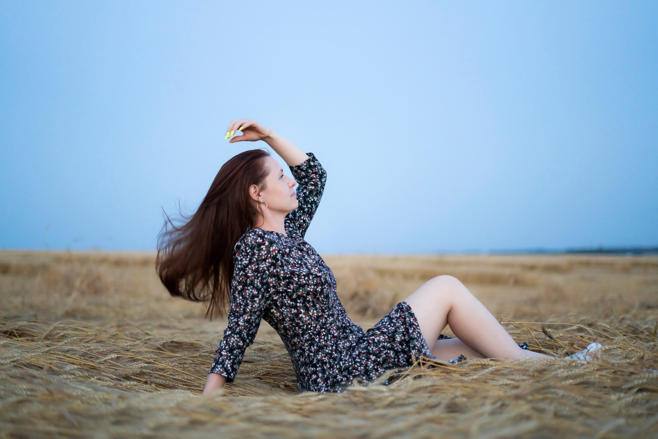 Наталия и Юлия (фотосессия в пшенице). Фотограф Вера Зверуго в Орле